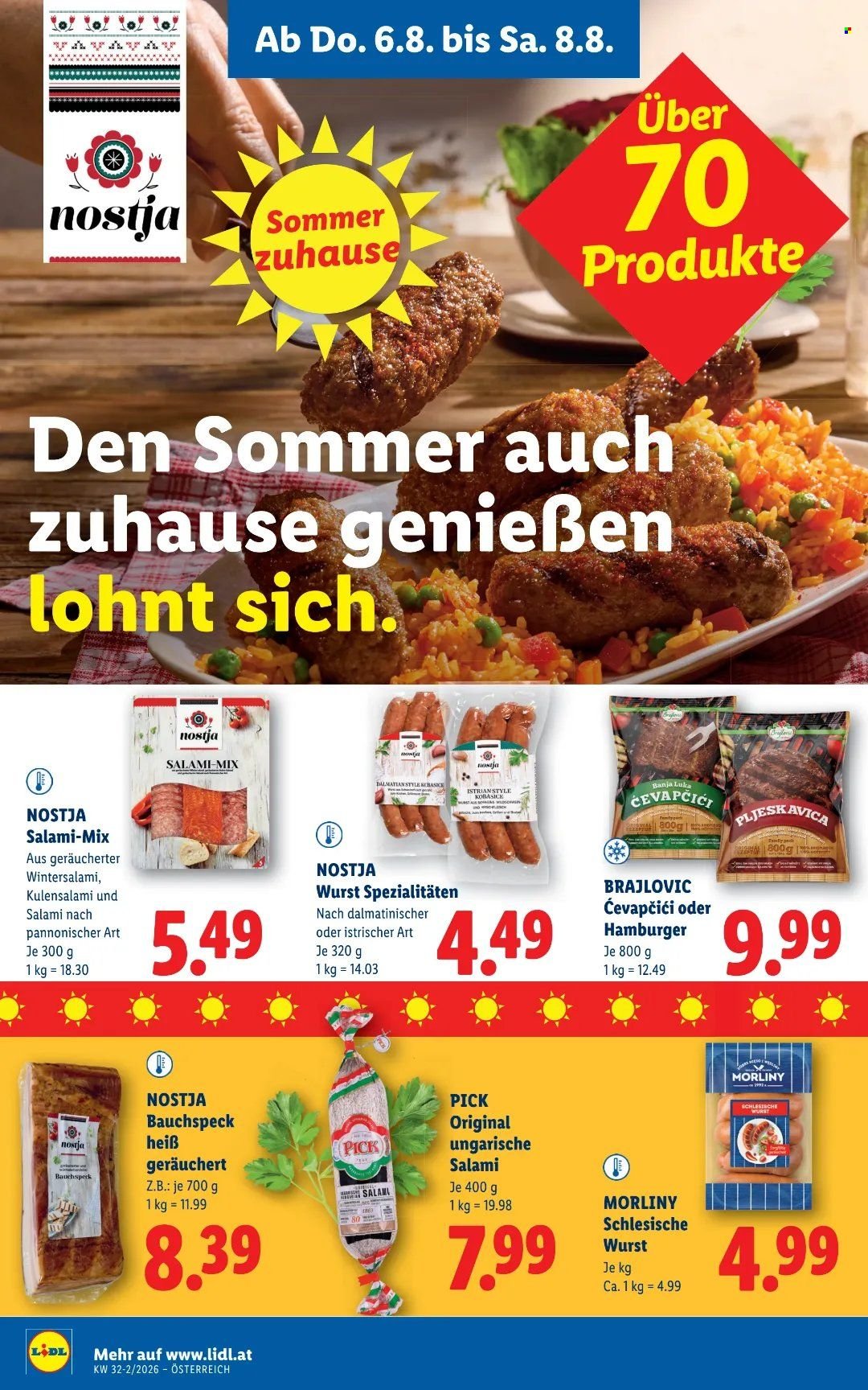 LIDL Flugblatt - Ab Donnerstag, 6.8.2026