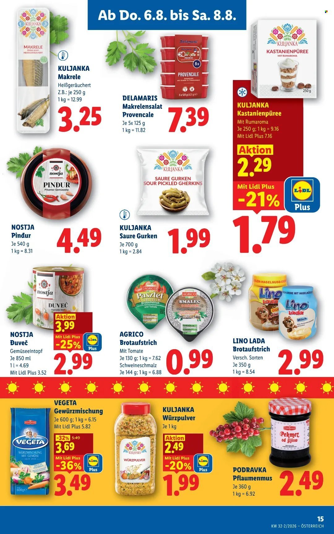 LIDL Flugblatt - Ab Donnerstag, 6.8.2026