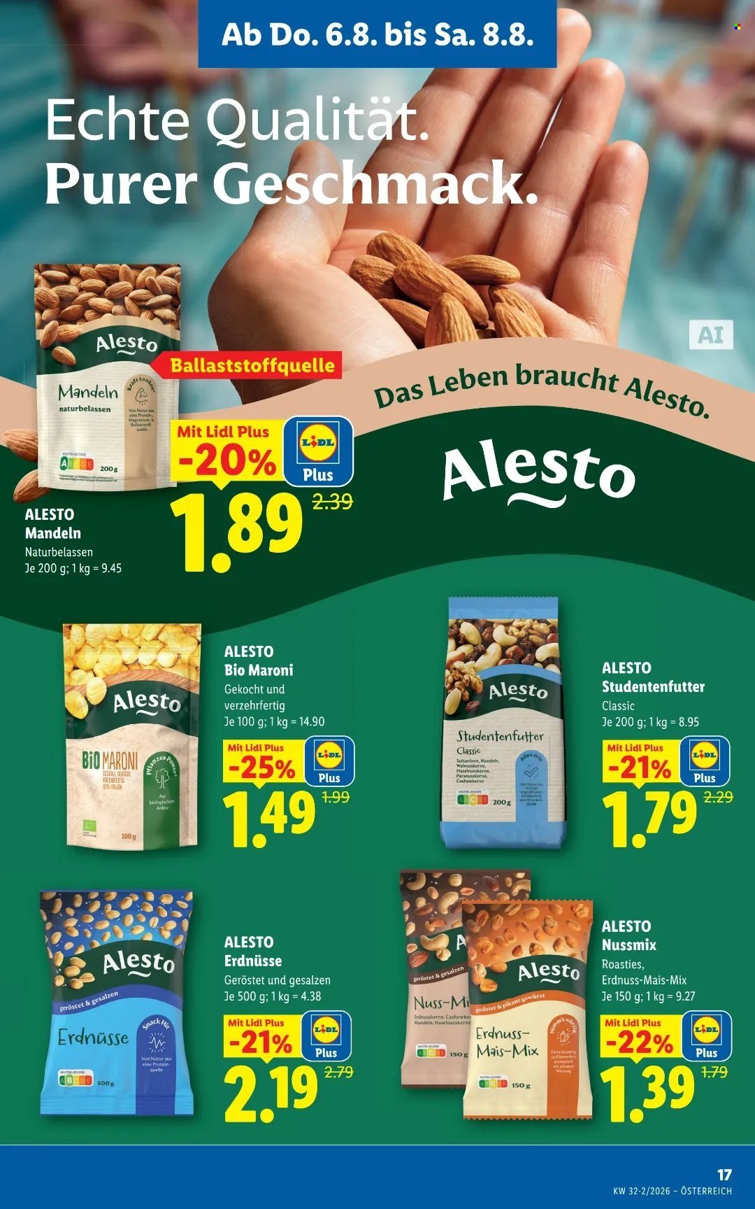 LIDL Flugblatt - Ab Donnerstag, 6.8.2026