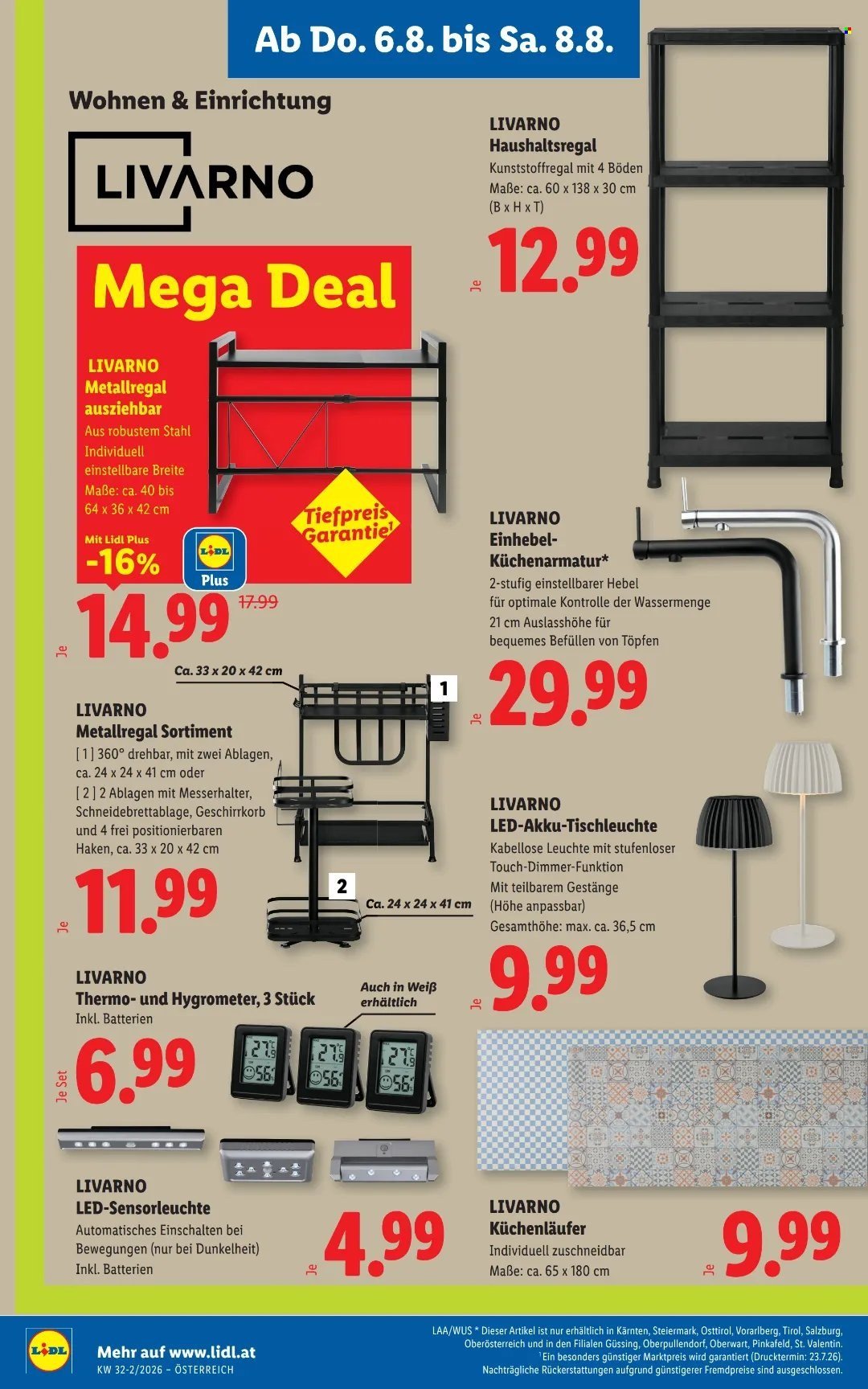LIDL Flugblatt - Ab Donnerstag, 6.8.2026