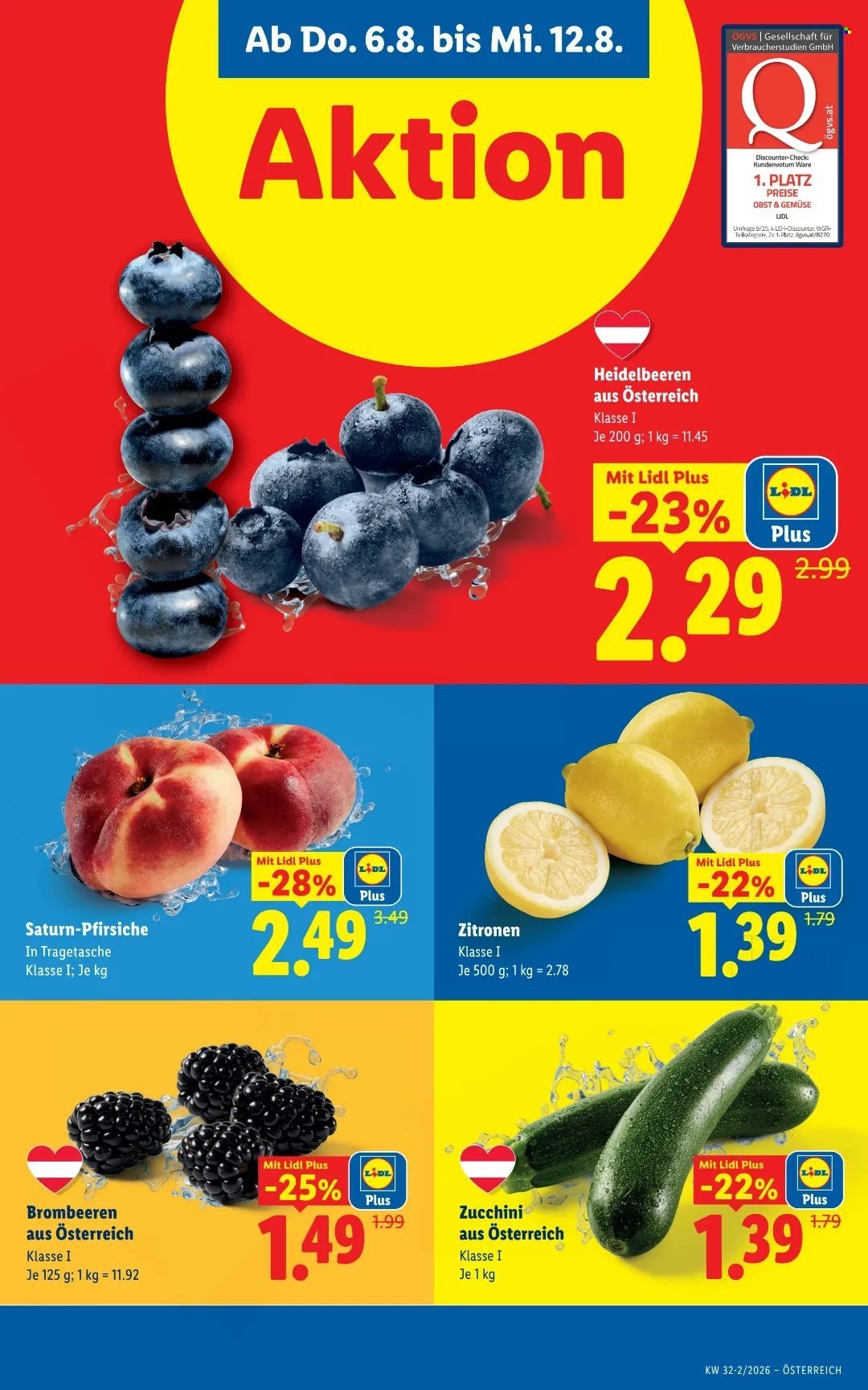 LIDL Flugblatt - Ab Donnerstag, 6.8.2026