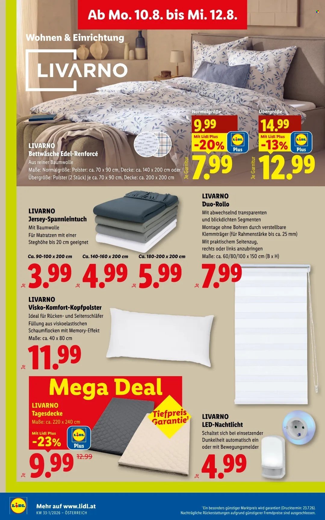 LIDL Flugblatt - Ab Donnerstag, 6.8.2026
