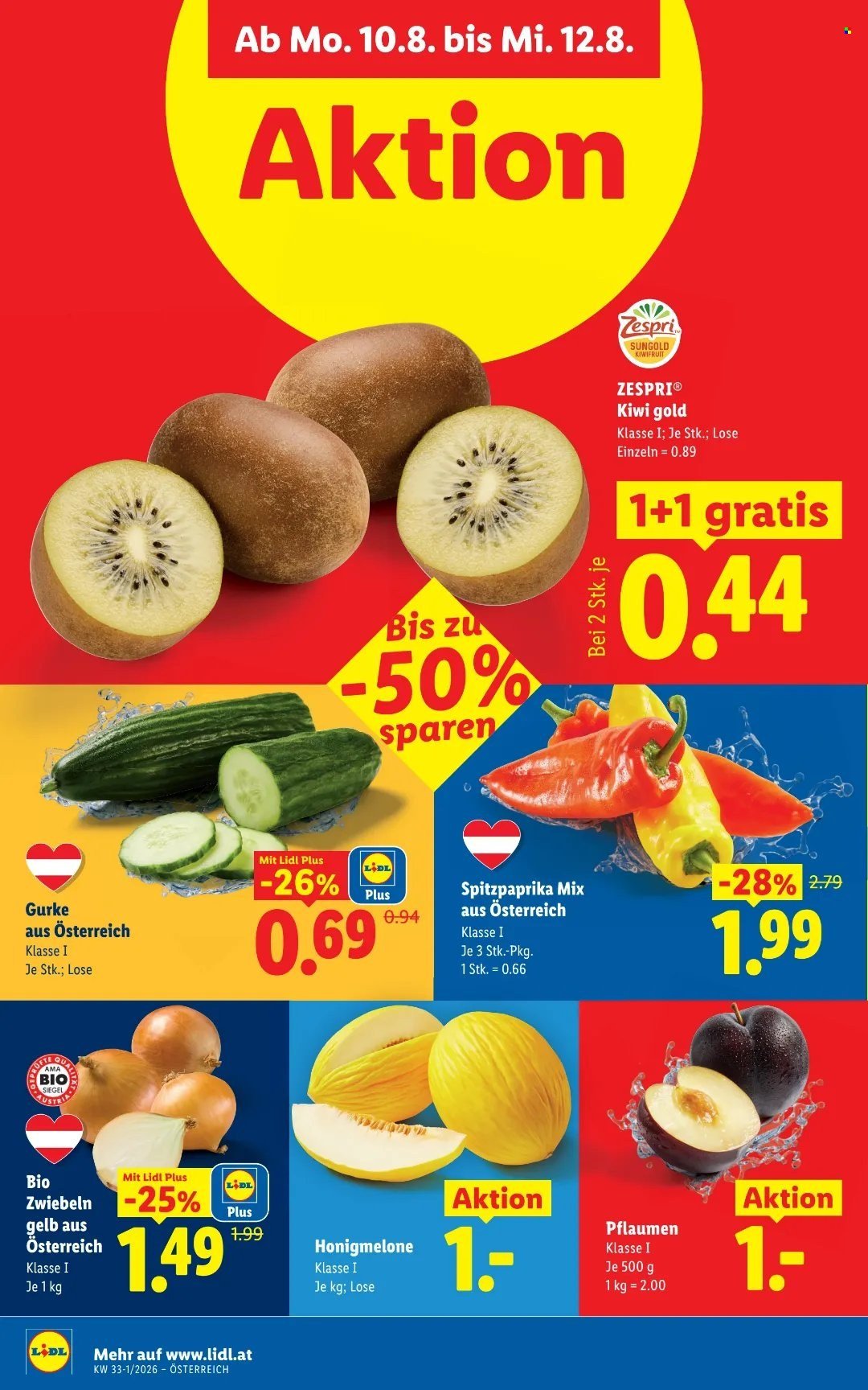 LIDL Flugblatt - Ab Donnerstag, 6.8.2026