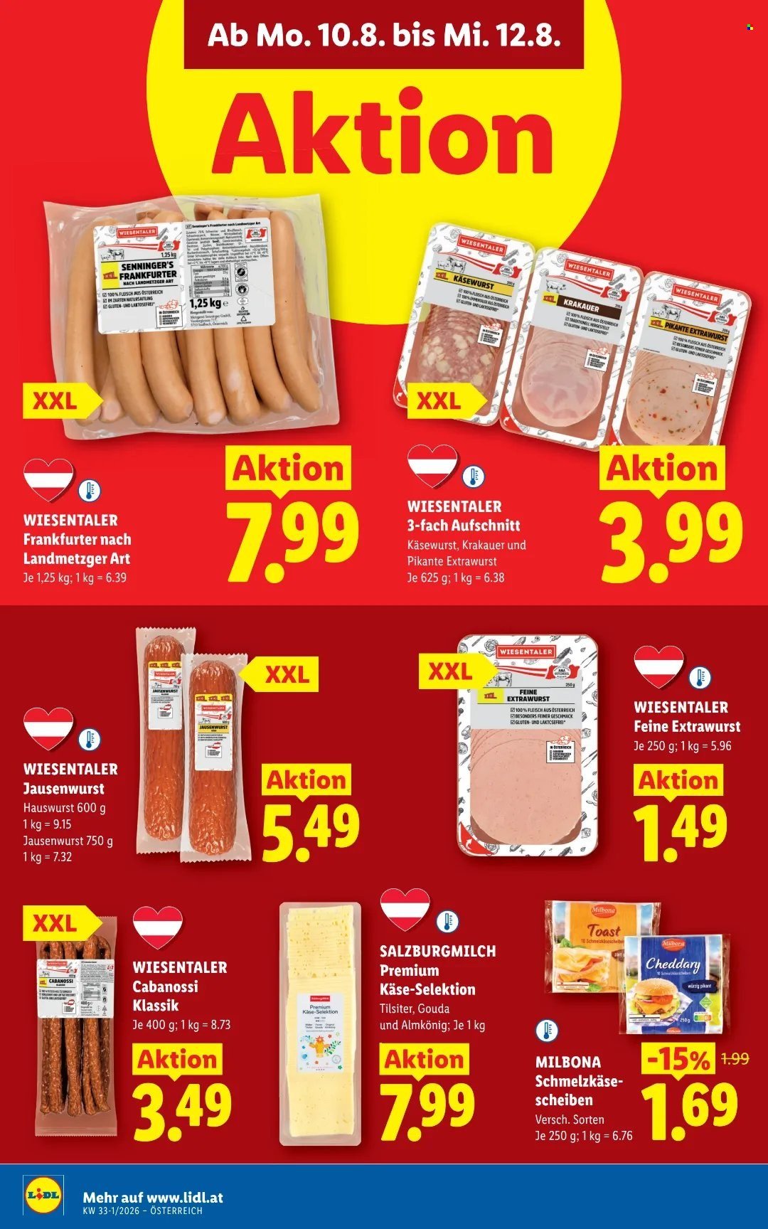 LIDL Flugblatt - Ab Donnerstag, 6.8.2026