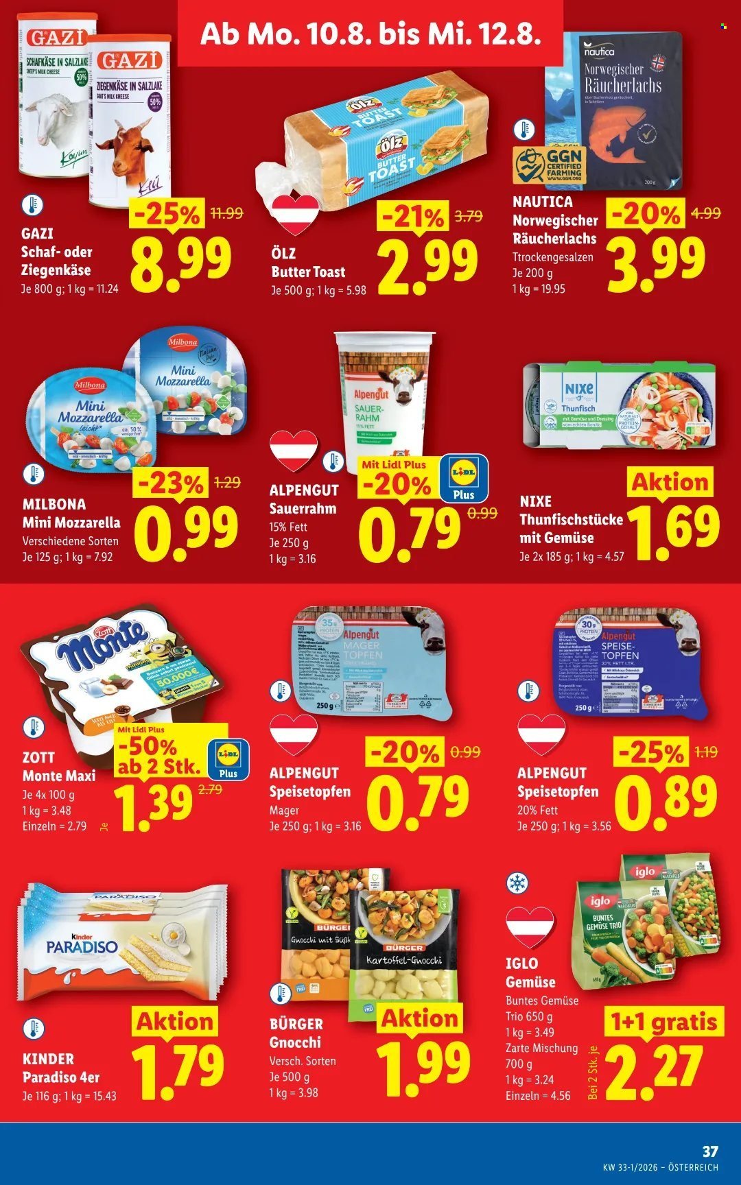 LIDL Flugblatt - Ab Donnerstag, 6.8.2026