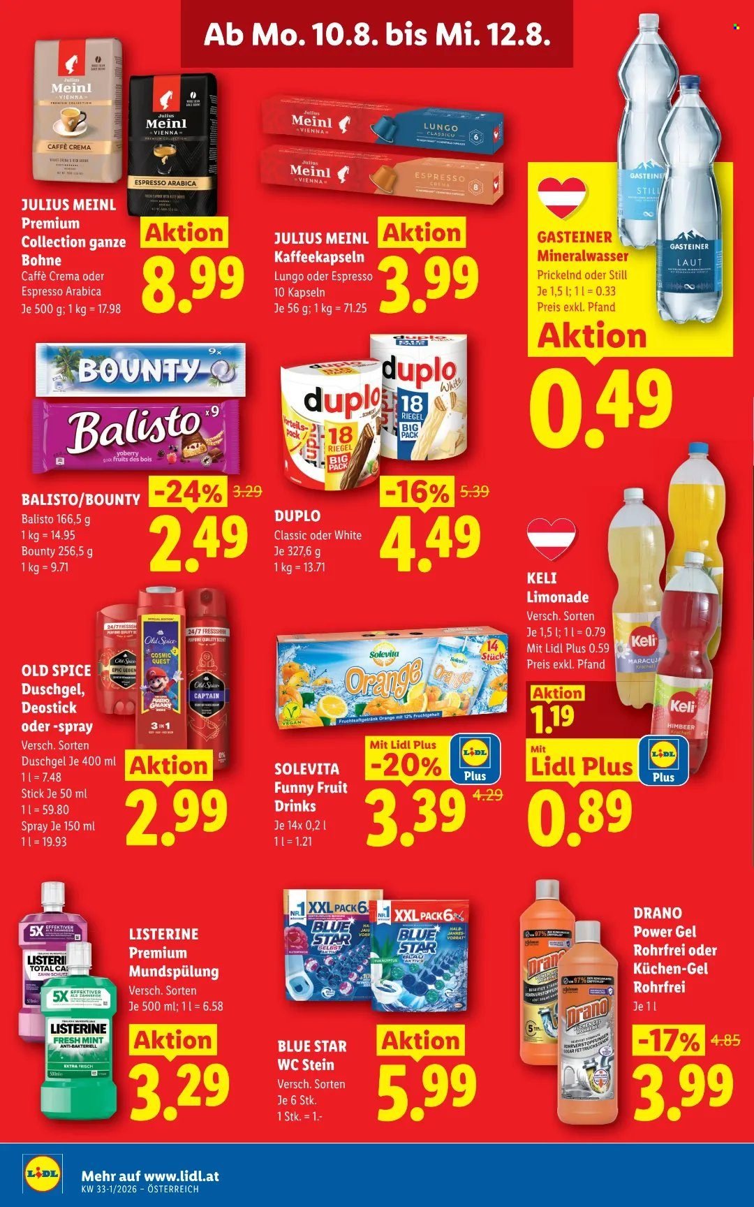 LIDL Flugblatt - Ab Donnerstag, 6.8.2026