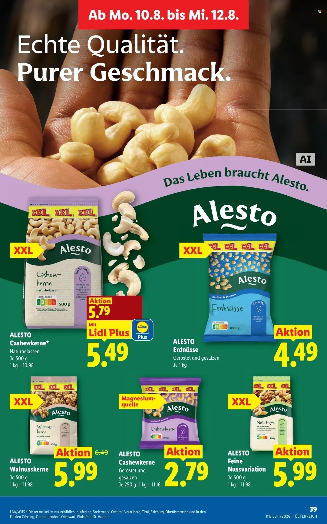 LIDL Flugblatt - Ab Donnerstag, 6.8.2026