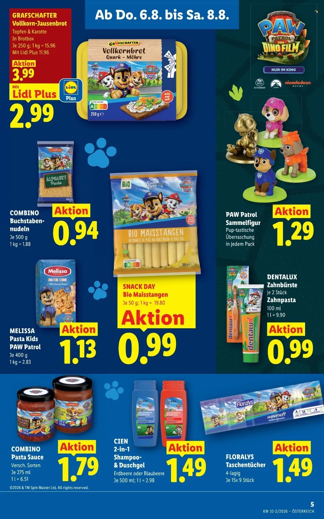 LIDL Flugblatt - Ab Donnerstag, 6.8.2026