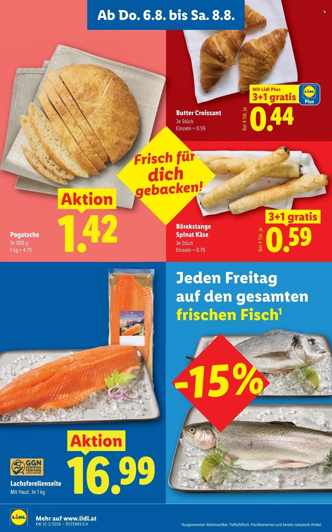 LIDL Flugblatt - Ab Donnerstag, 6.8.2026