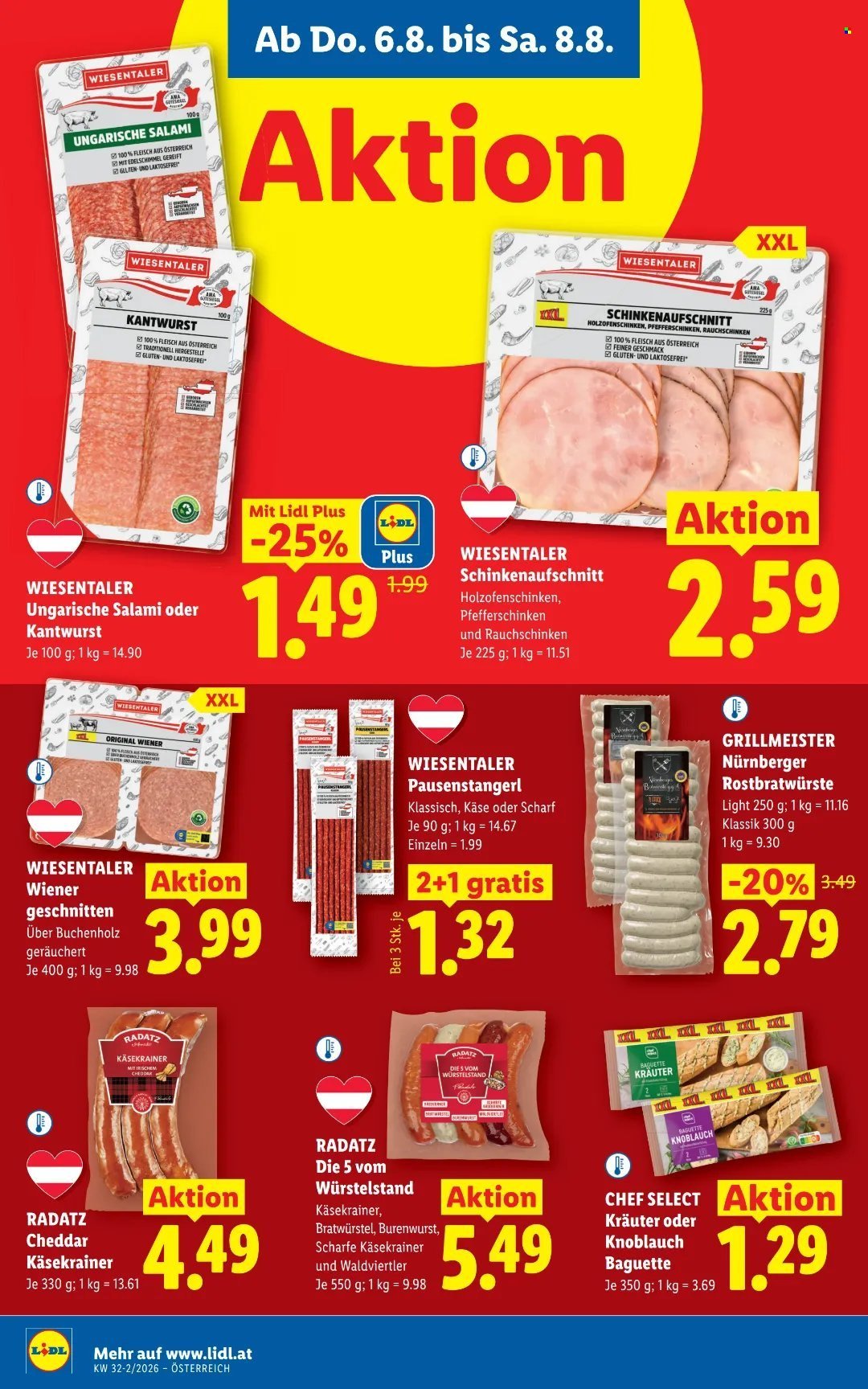 LIDL Flugblatt - Ab Donnerstag, 6.8.2026