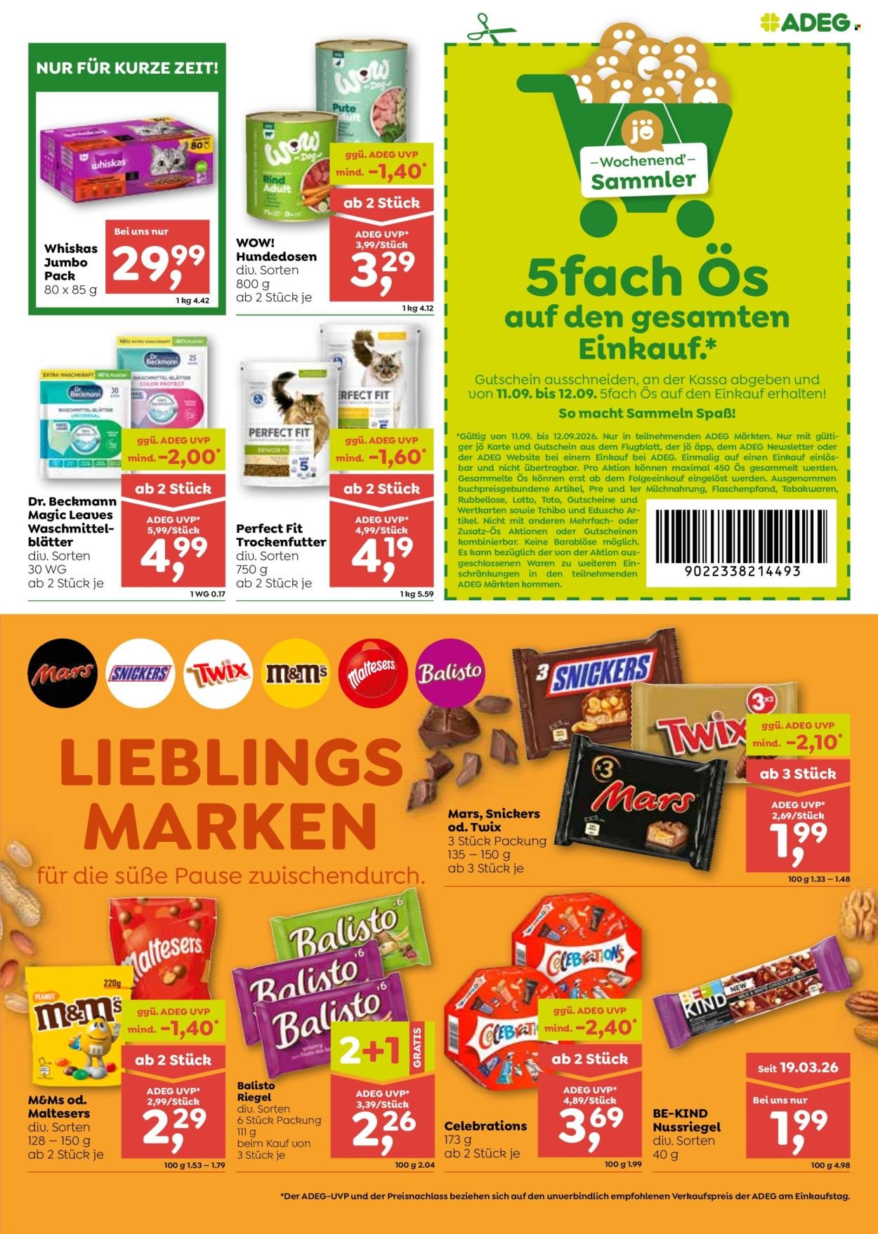 ADEG Flugblatt - Ab Donnerstag, 10.9.2026