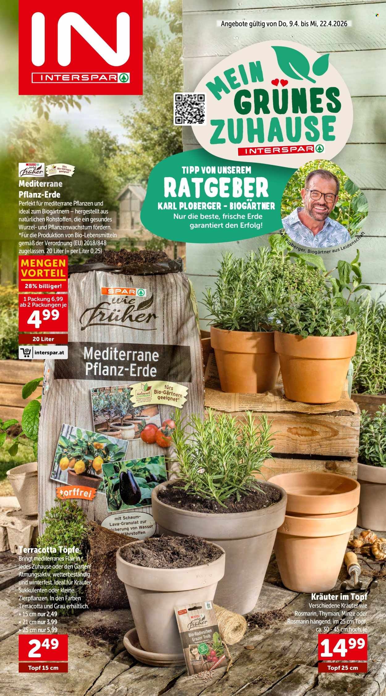INTERSPAR Flugblatt - Sonderfolder Garten & Grillen