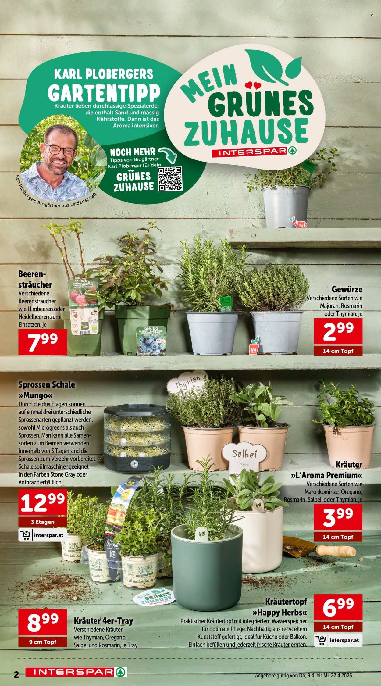 INTERSPAR Flugblatt - Sonderfolder Garten & Grillen