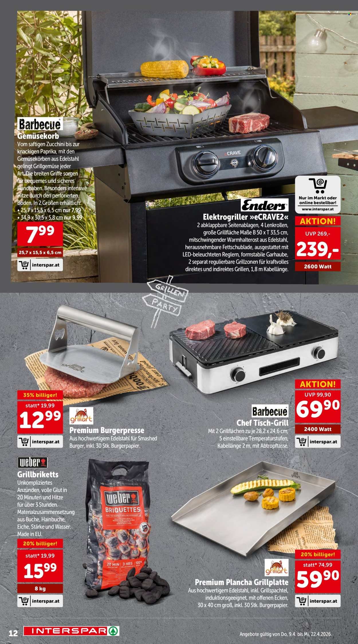 INTERSPAR Flugblatt - Sonderfolder Garten & Grillen