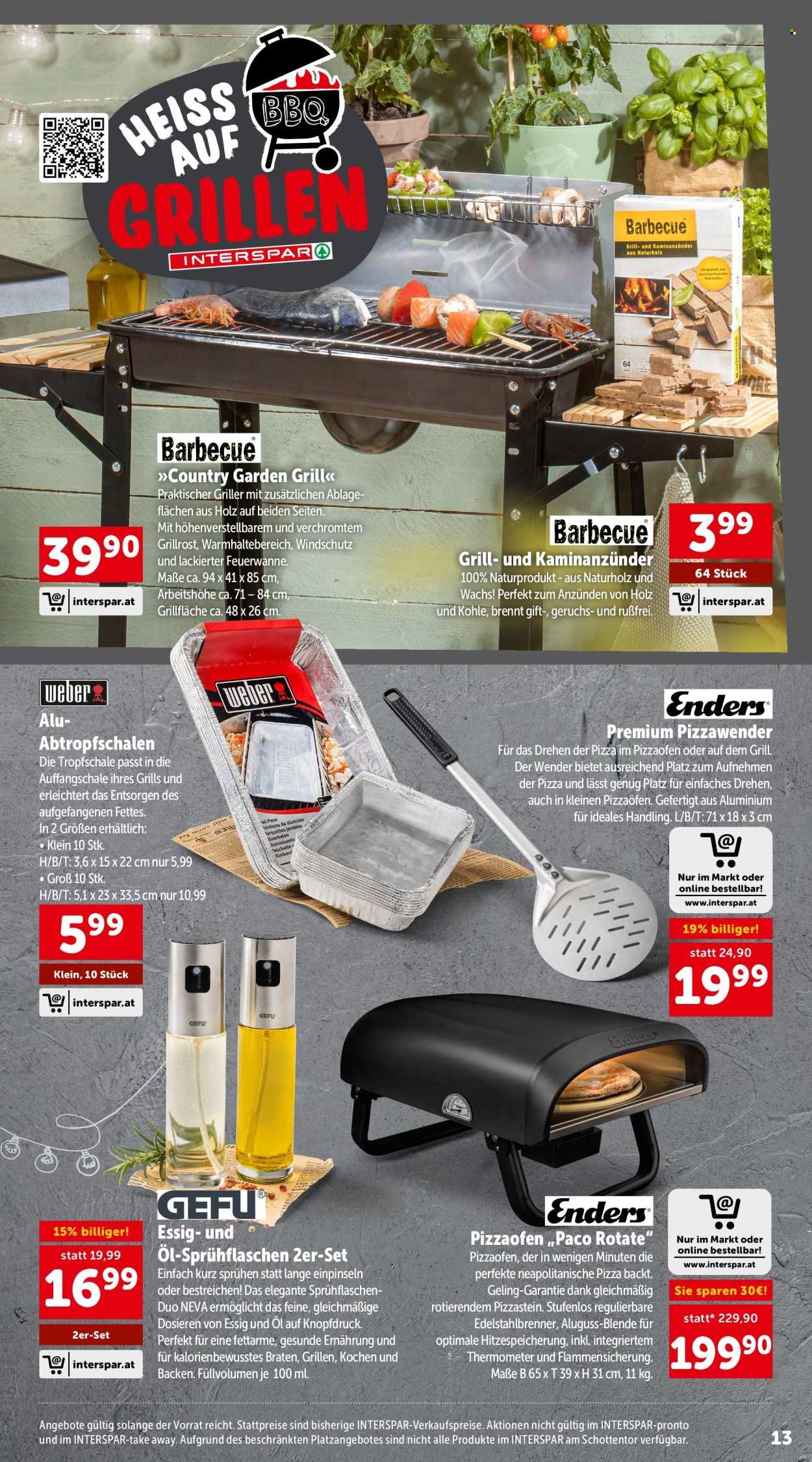 INTERSPAR Flugblatt - Sonderfolder Garten & Grillen