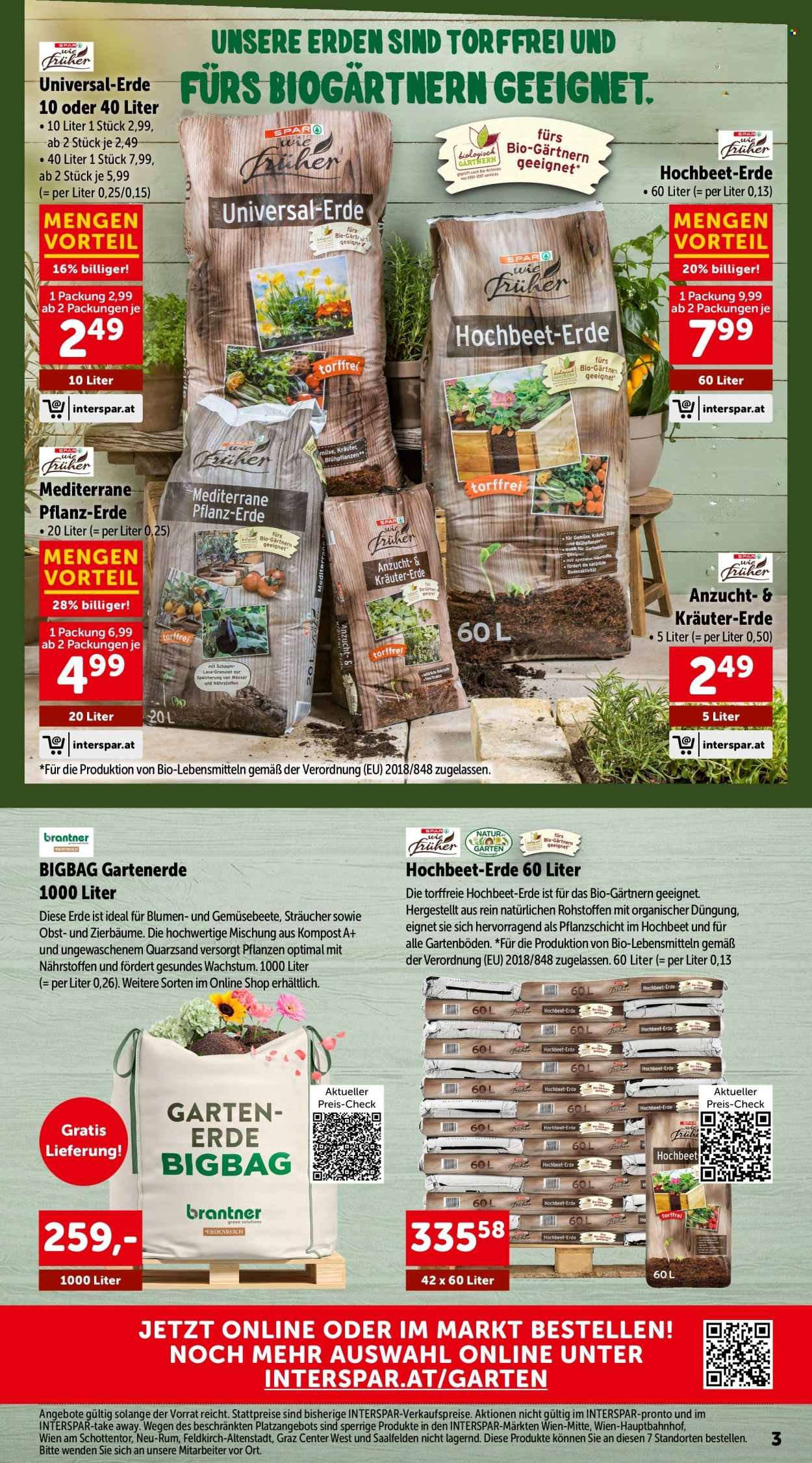 INTERSPAR Flugblatt - Sonderfolder Garten & Grillen