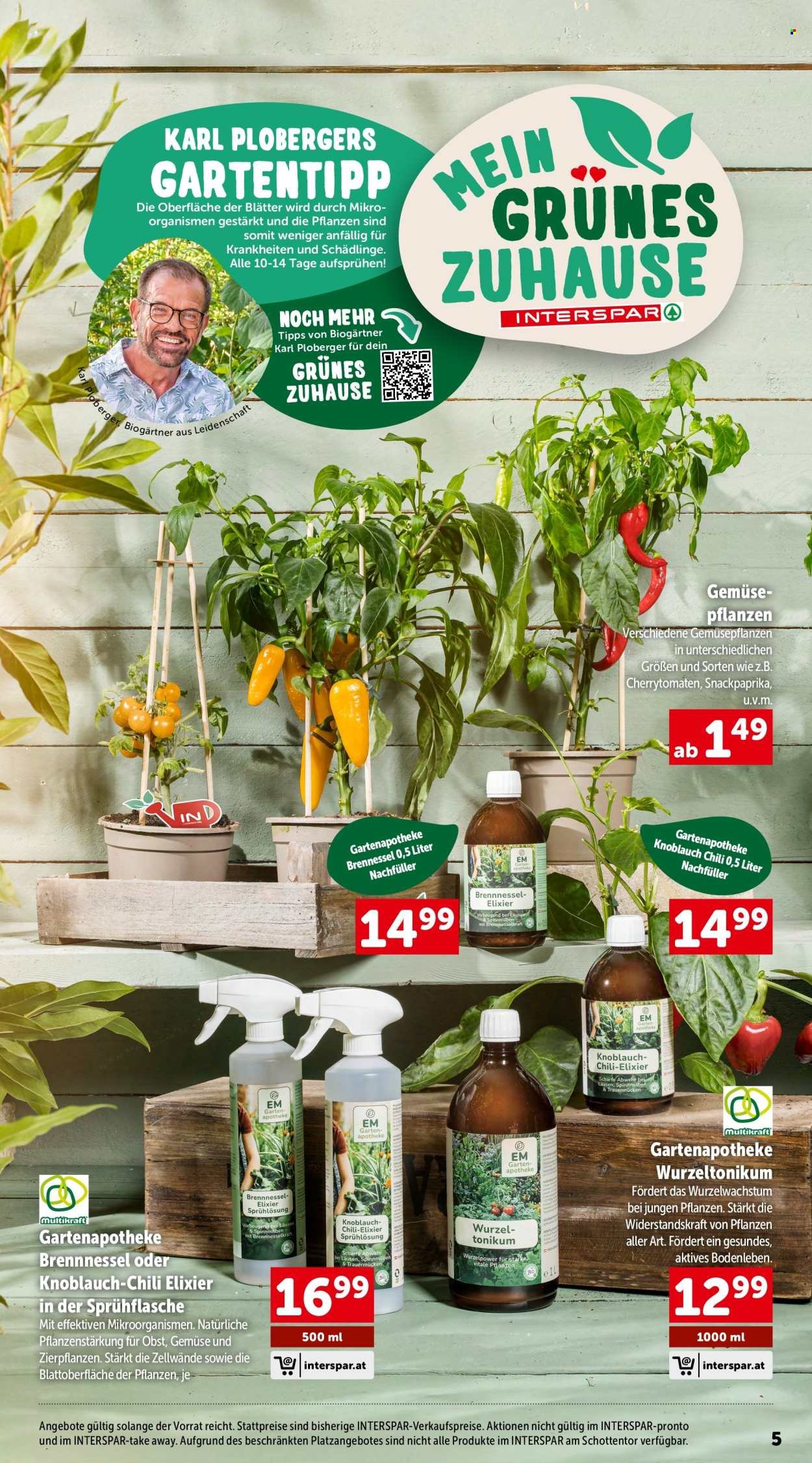 INTERSPAR Flugblatt - Sonderfolder Garten & Grillen