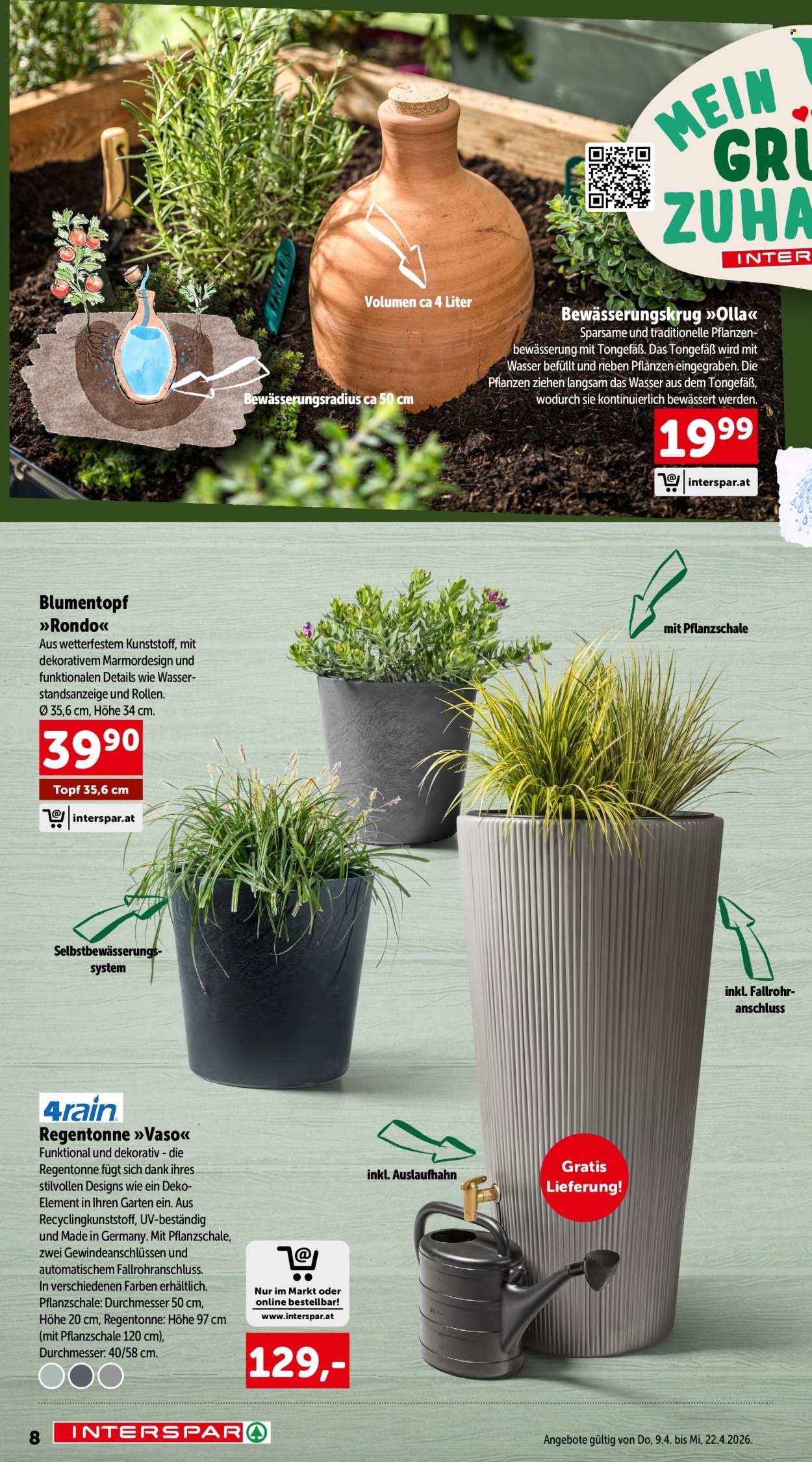 INTERSPAR Flugblatt - Sonderfolder Garten & Grillen