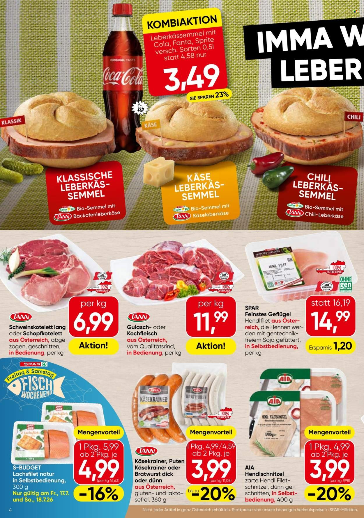 EUROSPAR Flugblatt - Ab Donnerstag, 16.7.2026
