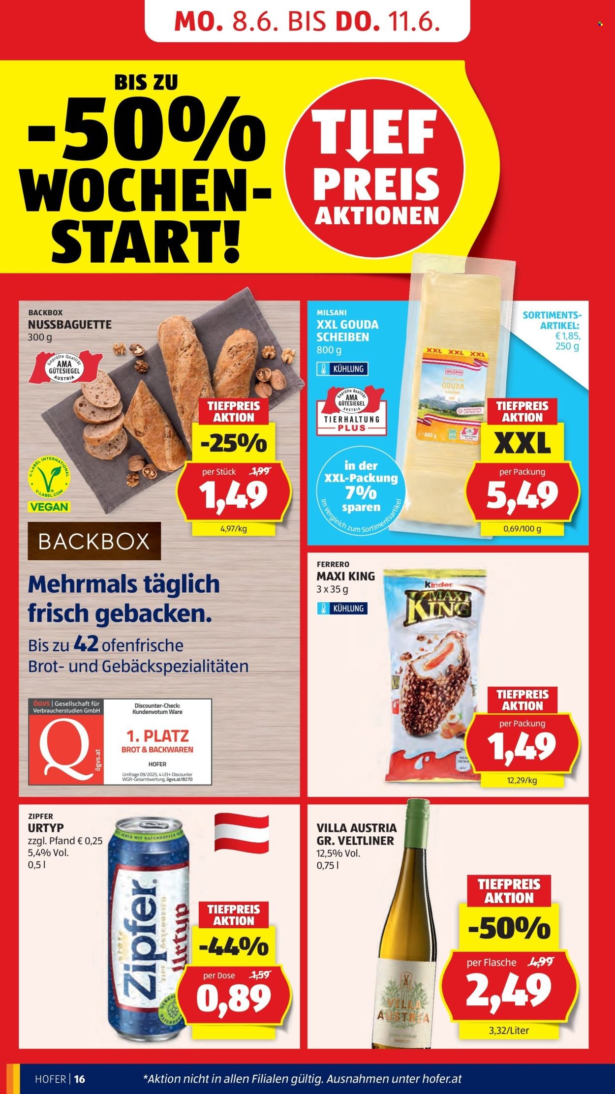 HOFER Flugblatt - Ab Mittwoch, 3.6.2026