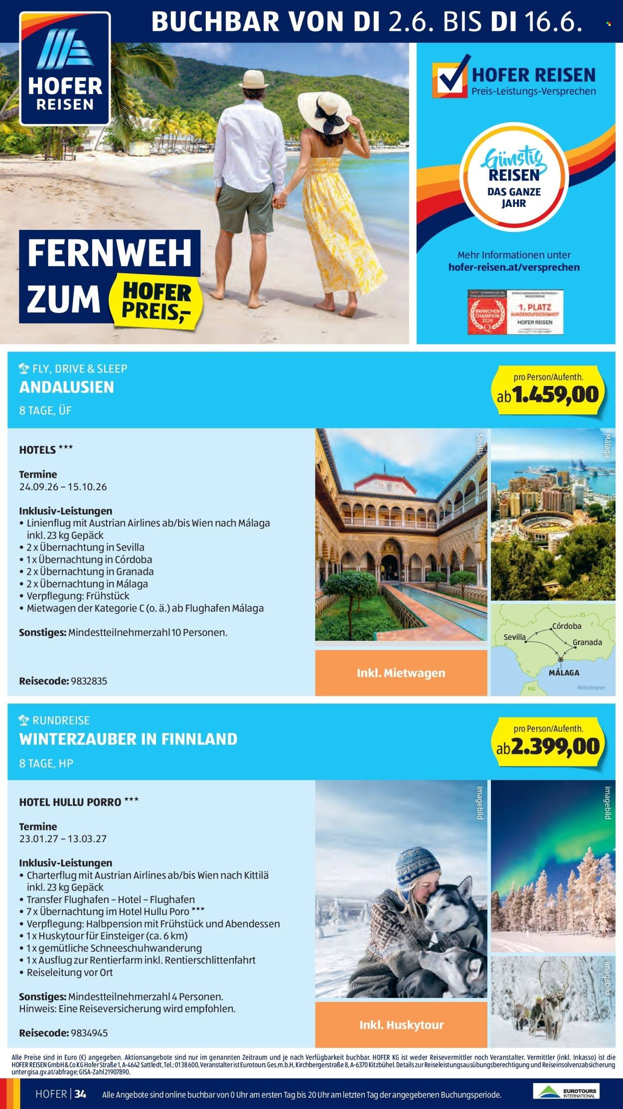 HOFER Flugblatt - Ab Mittwoch, 3.6.2026