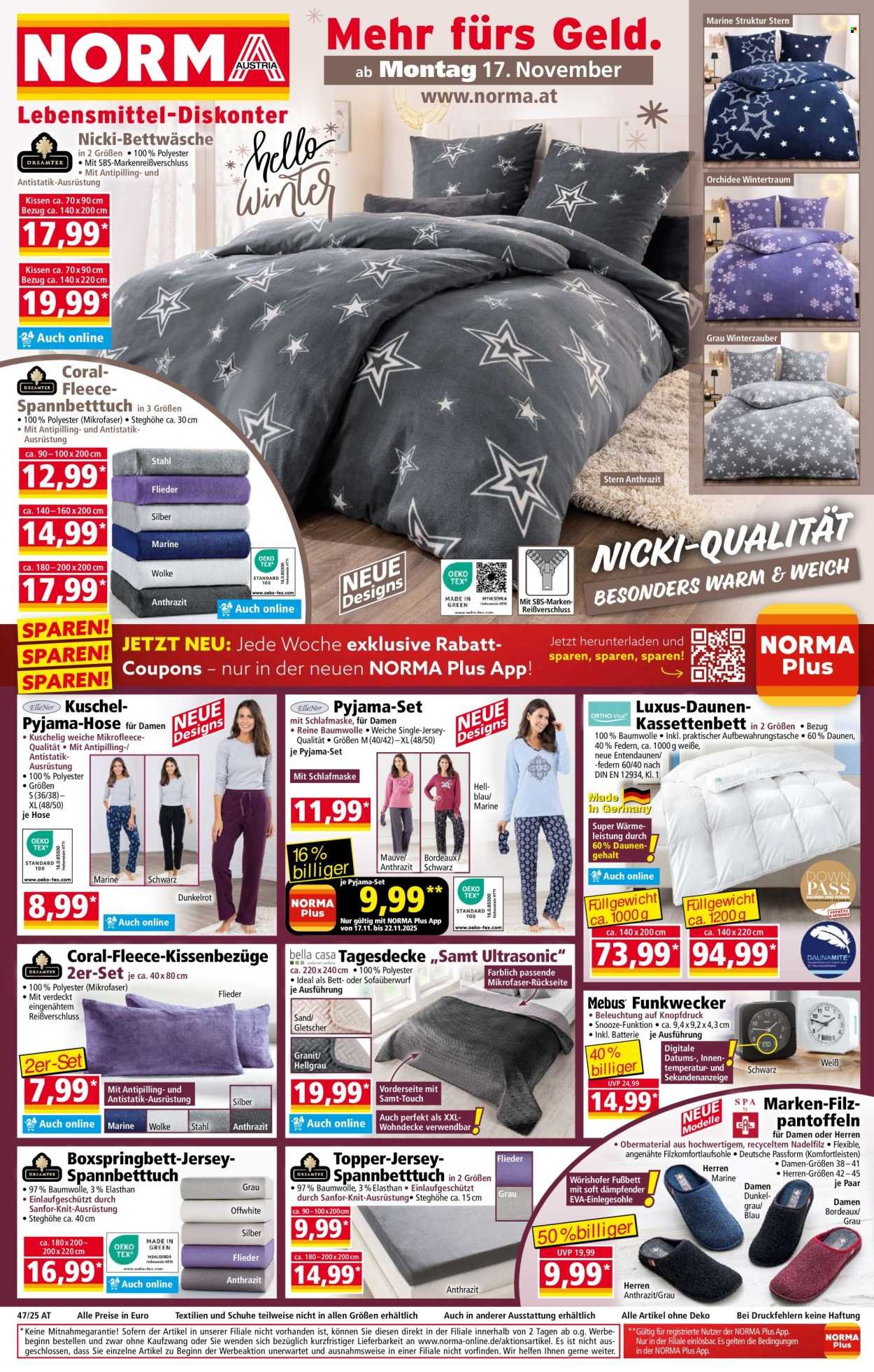 NORMA Flugblatt - Ab Montag, 17.11.2025