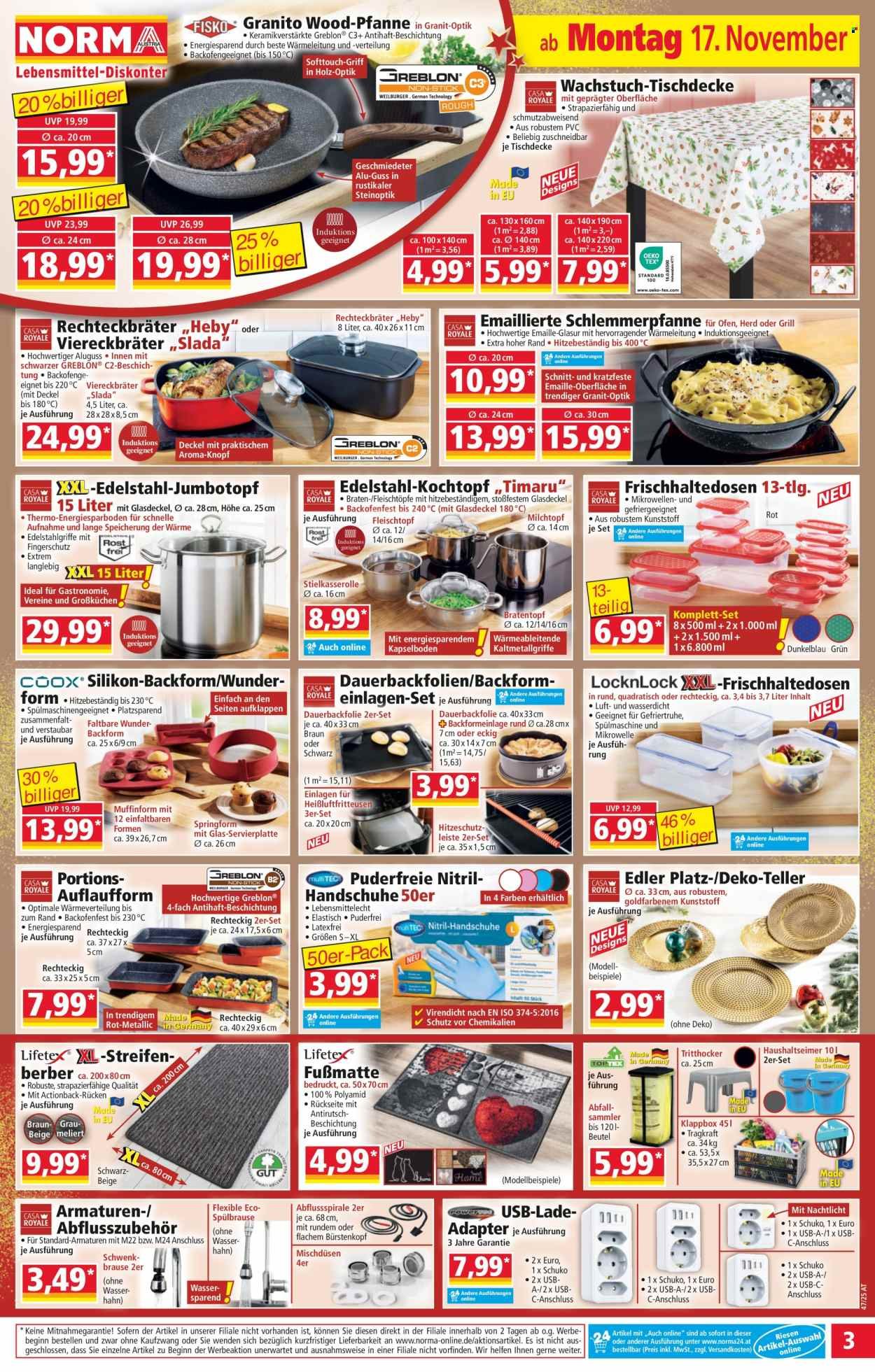 NORMA Flugblatt - Ab Montag, 17.11.2025