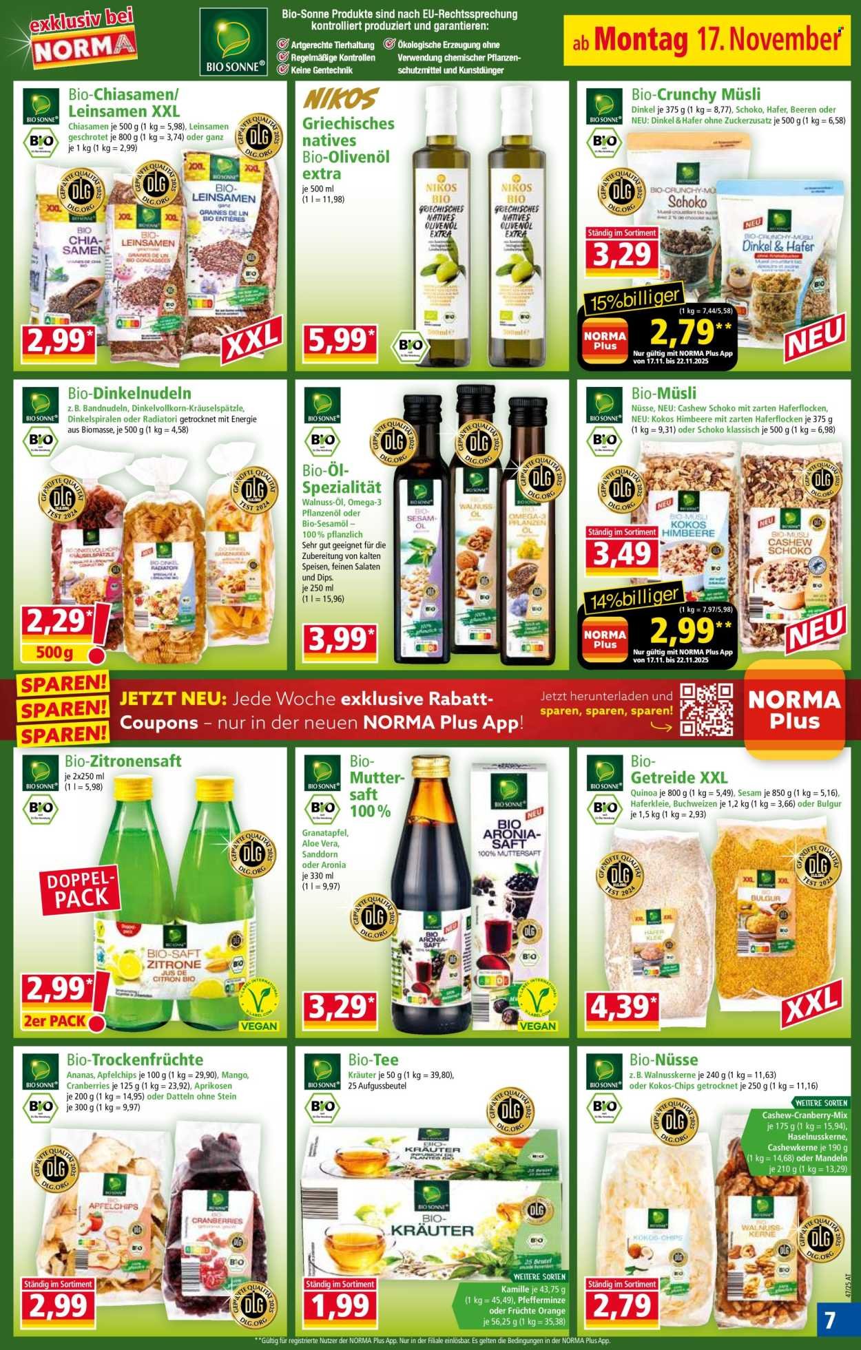 NORMA Flugblatt - Ab Montag, 17.11.2025