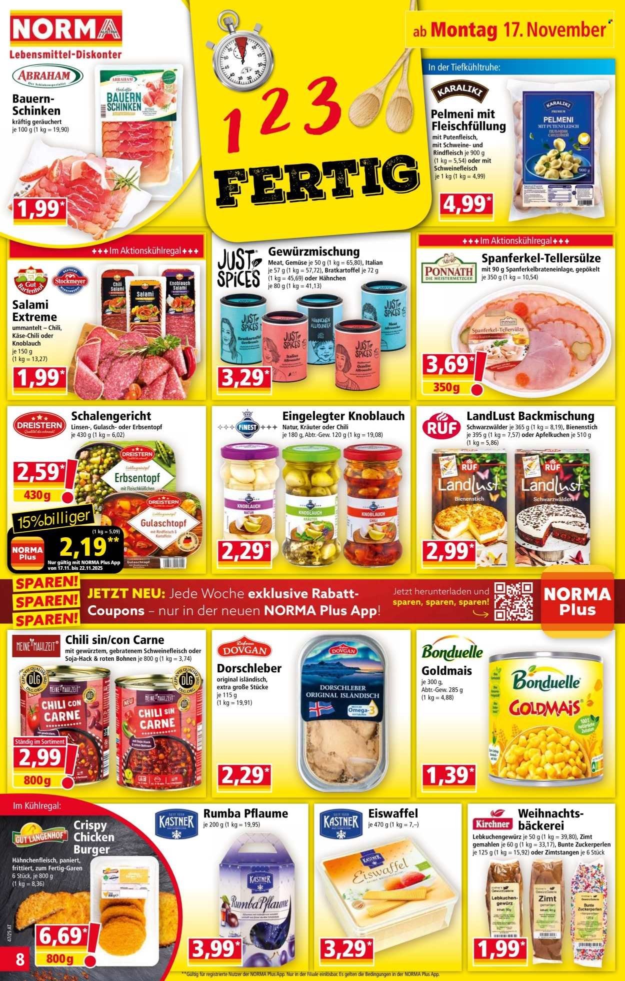 NORMA Flugblatt - Ab Montag, 17.11.2025
