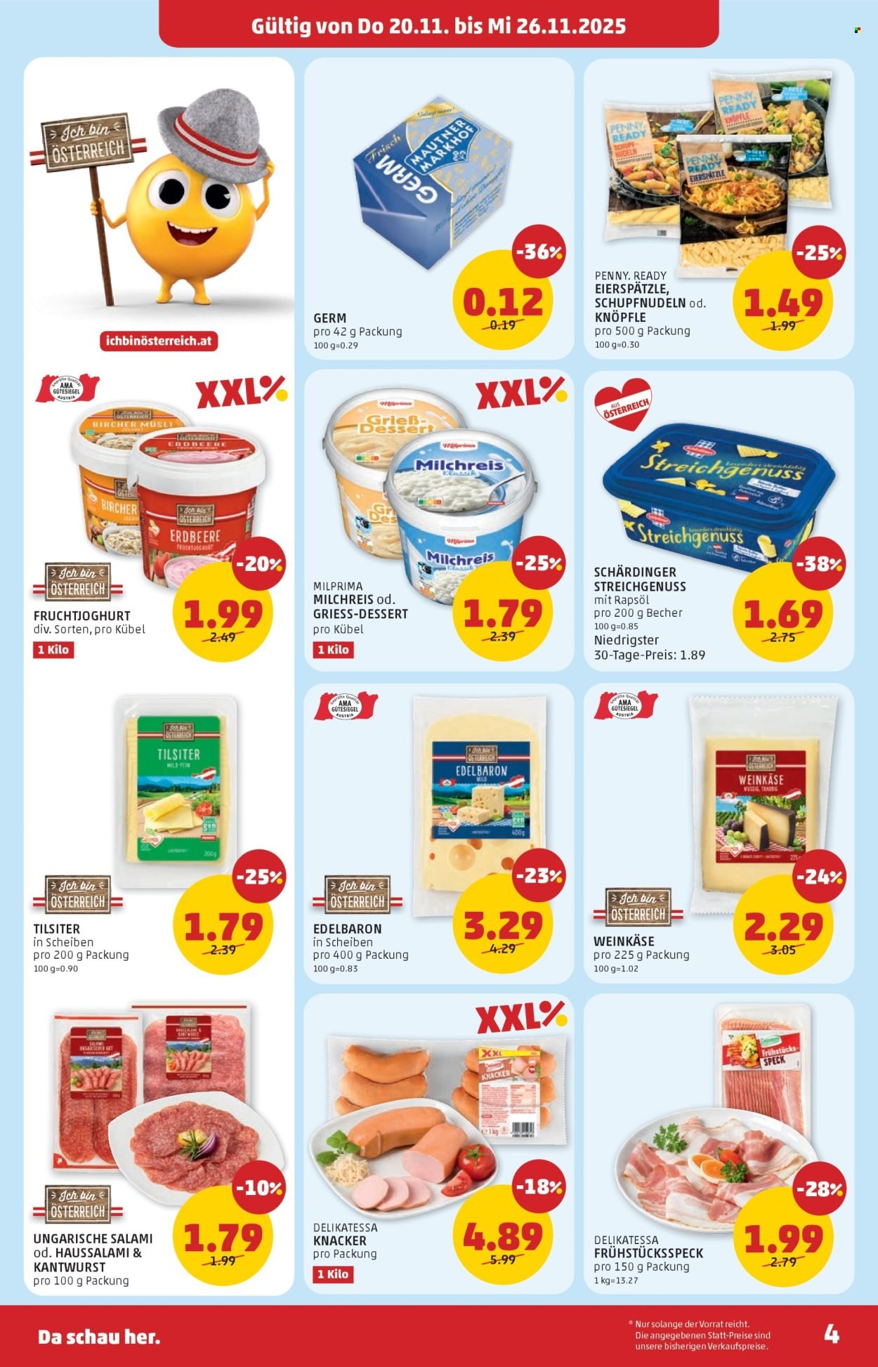 PENNY Flugblatt - Ab Donnerstag, 20.11.2025