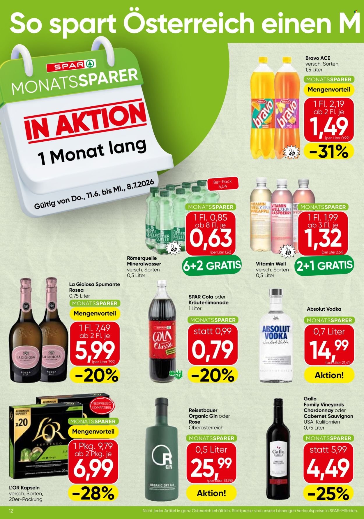 EUROSPAR Flugblatt - Ab Donnerstag, 11.6.2026