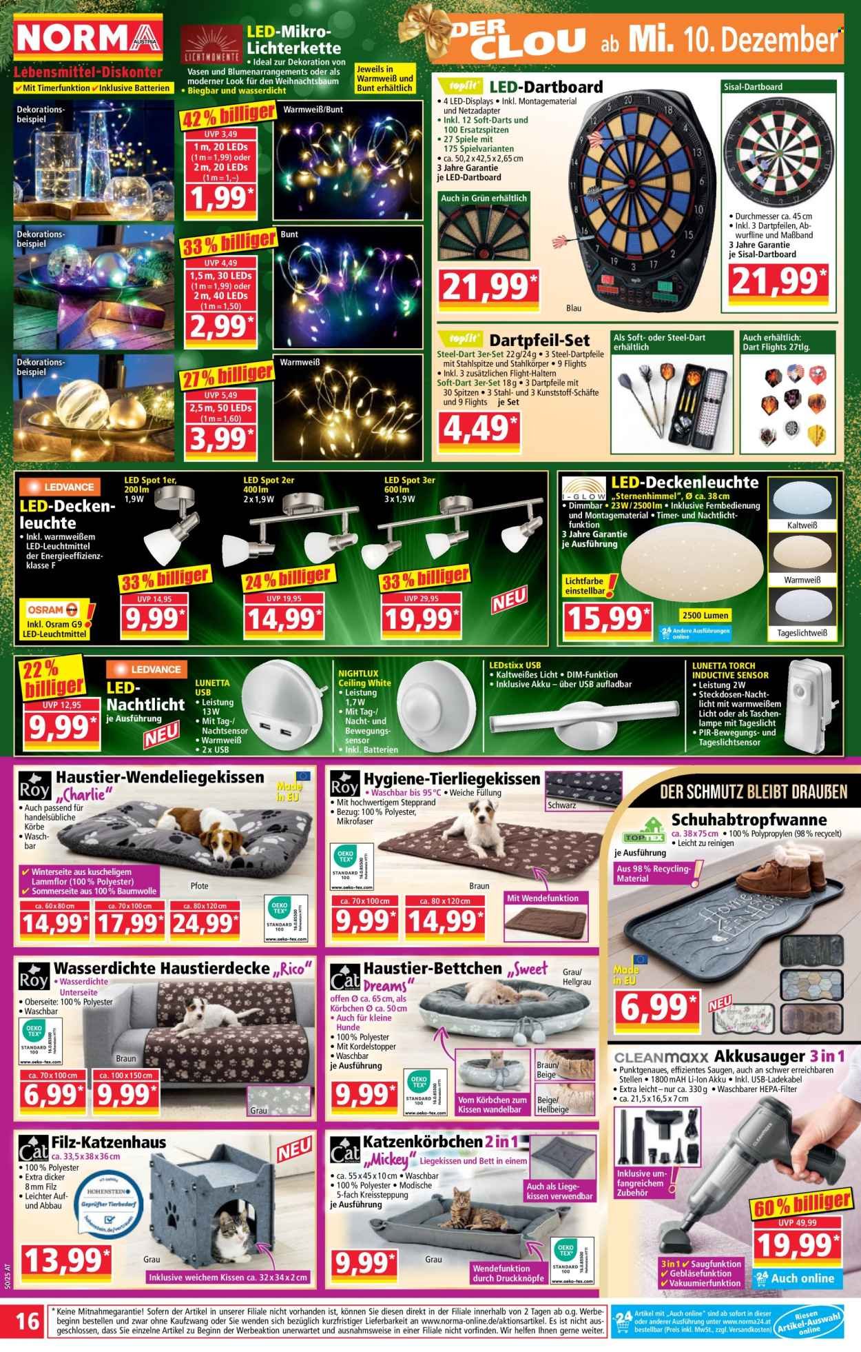 NORMA Flugblatt - Ab Montag, 8.12.2025