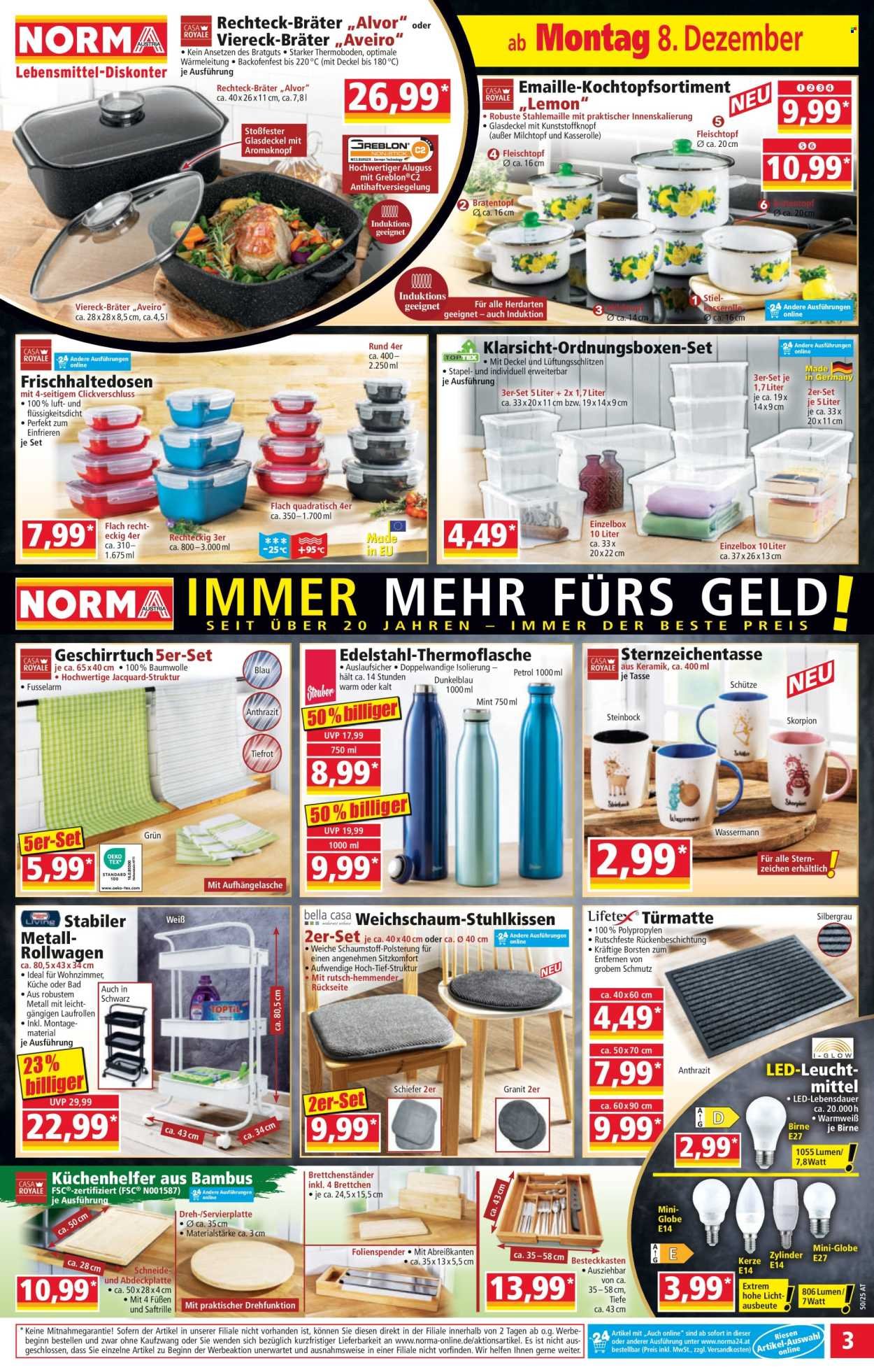 NORMA Flugblatt - Ab Montag, 8.12.2025