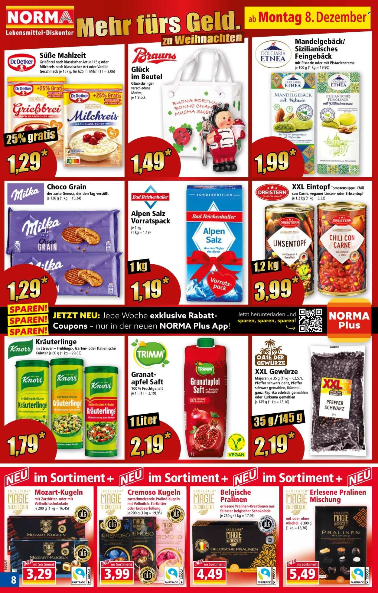 NORMA Flugblatt - Ab Montag, 8.12.2025