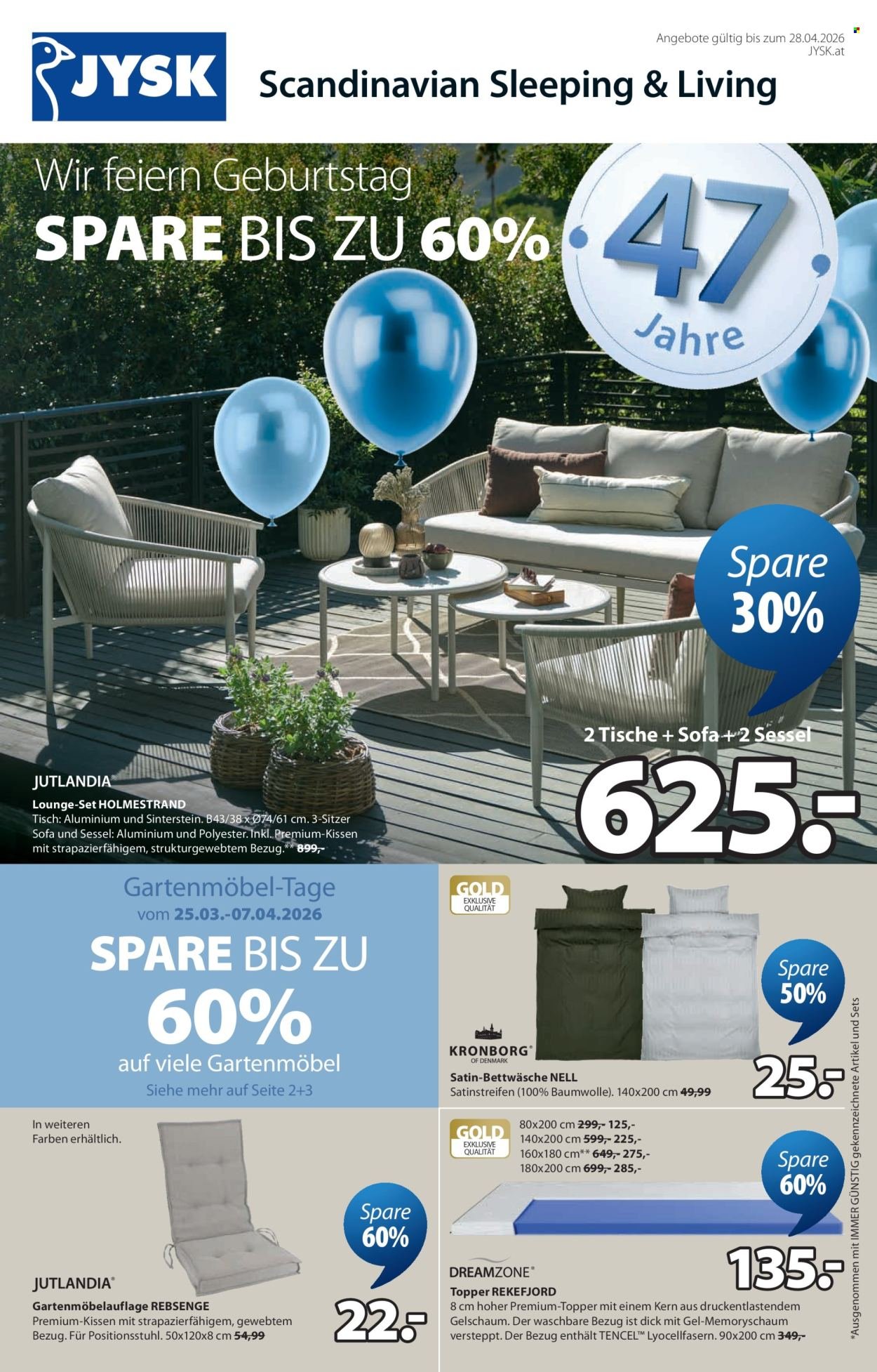 JYSK Flugblatt - Großartige Angebote