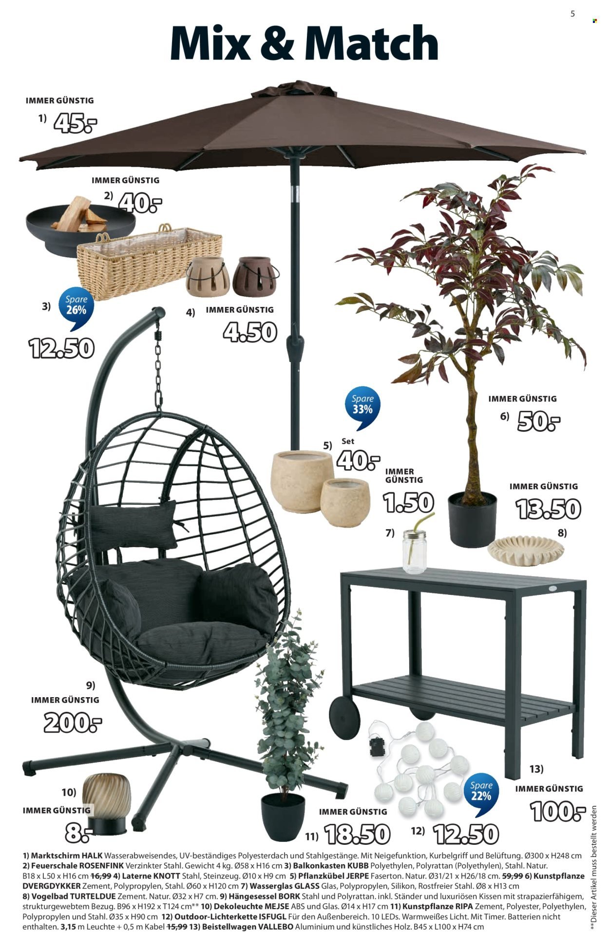 JYSK Flugblatt - Großartige Angebote