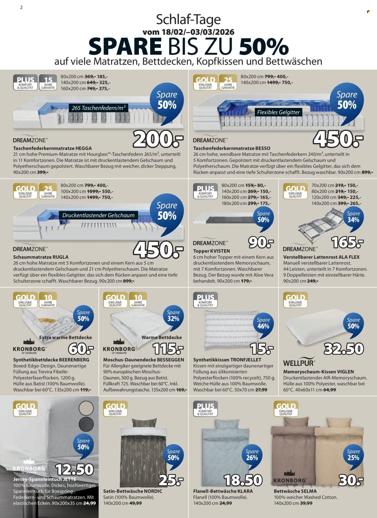 JYSK Flugblatt - Großartige Angebote