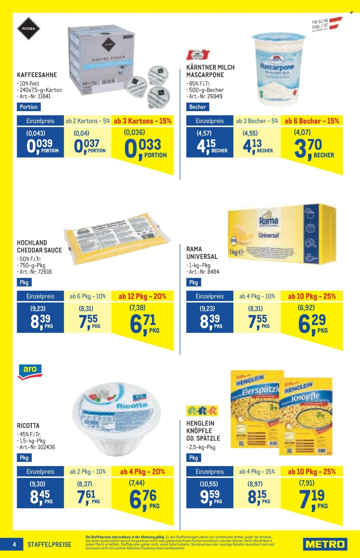 METRO Flugblatt - Profi