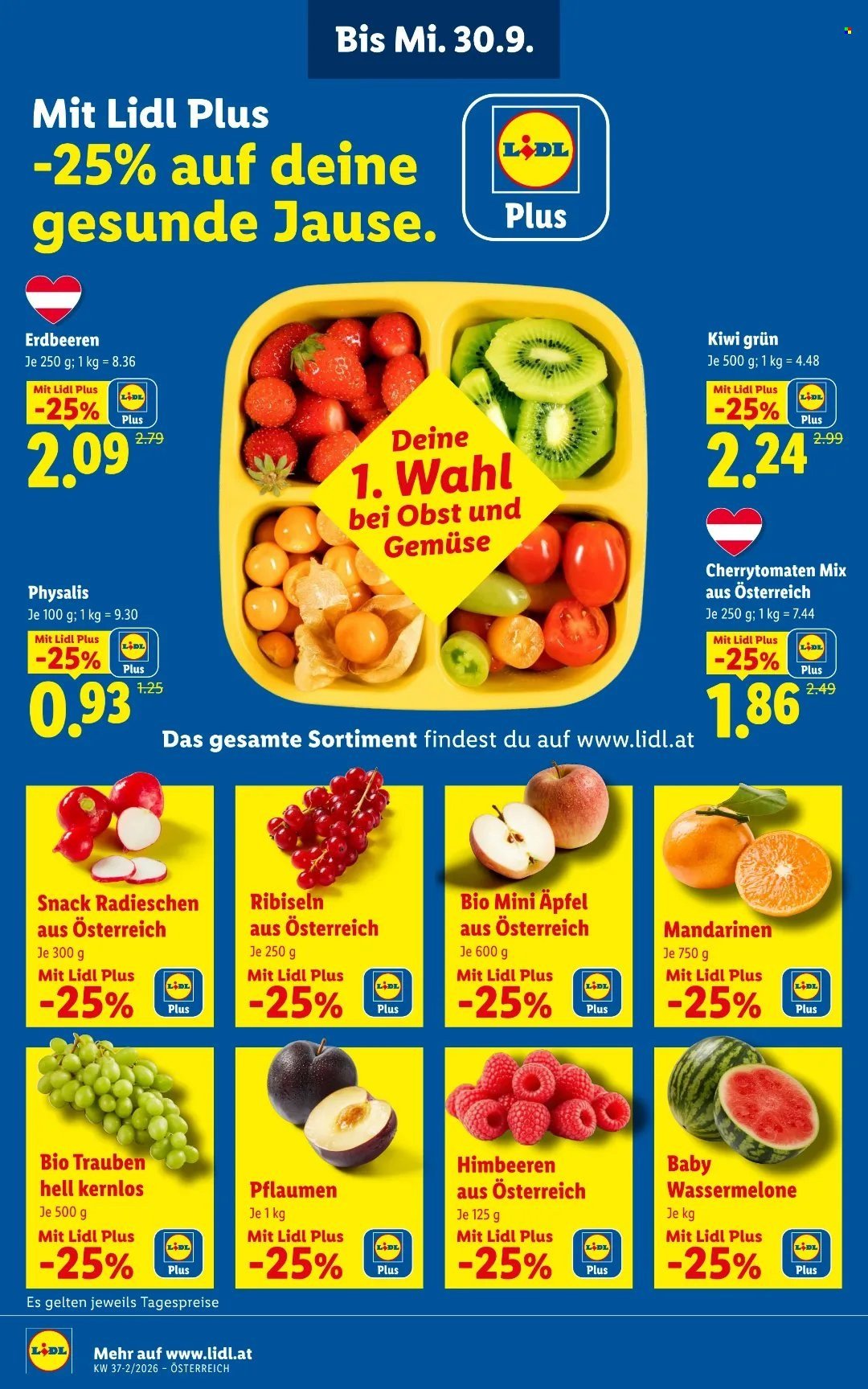 LIDL Flugblatt - Ab Donnerstag, 10.9.2026