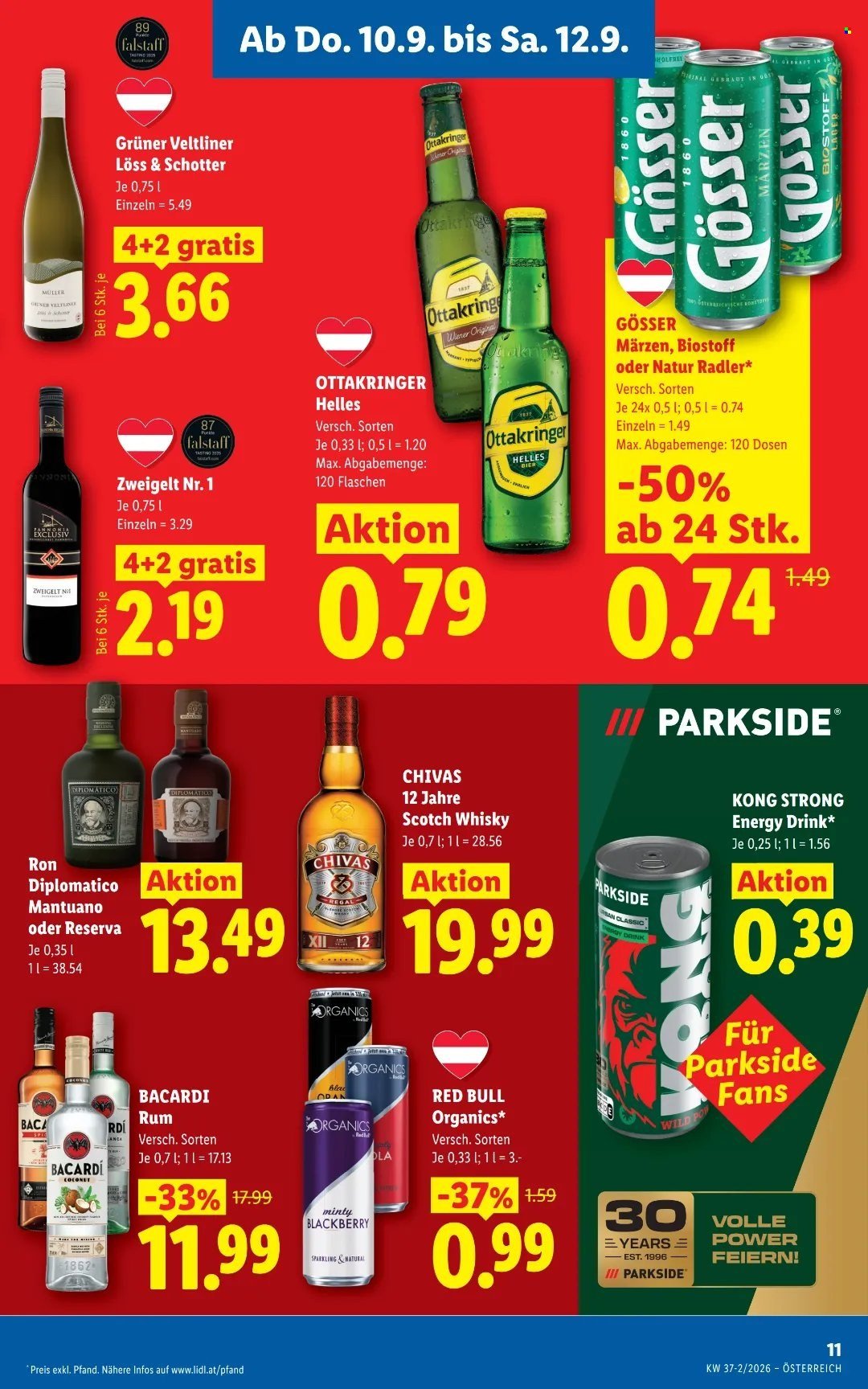 LIDL Flugblatt - Ab Donnerstag, 10.9.2026