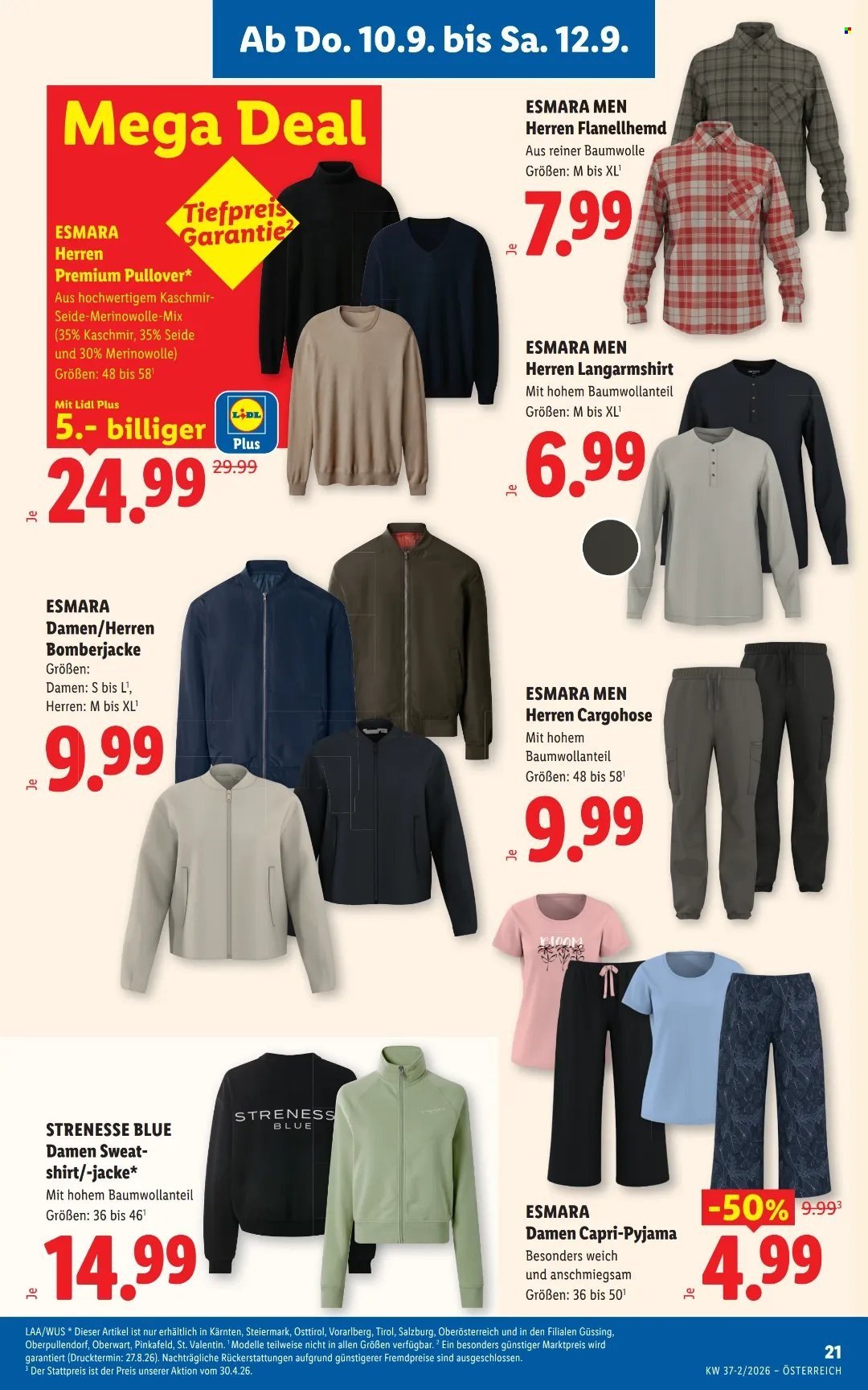 LIDL Flugblatt - Ab Donnerstag, 10.9.2026