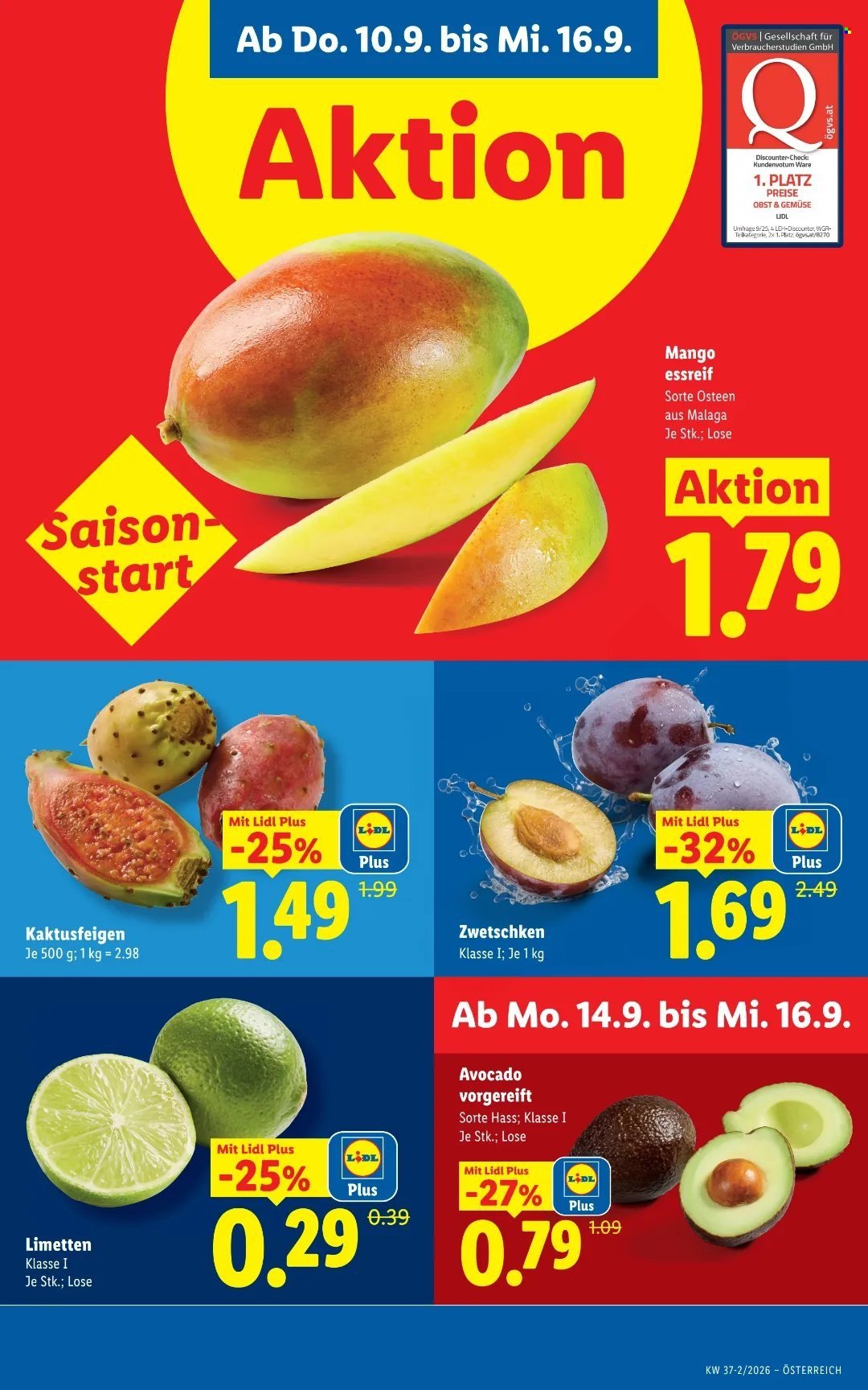 LIDL Flugblatt - Ab Donnerstag, 10.9.2026