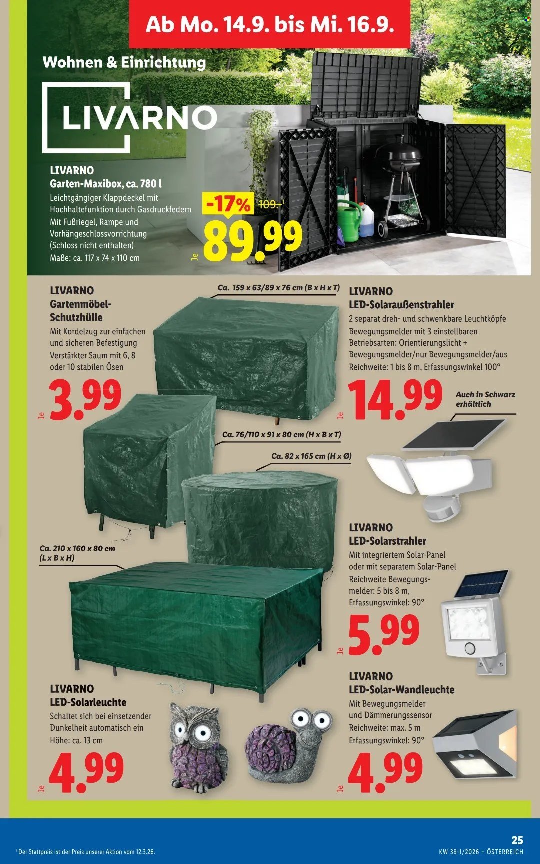 LIDL Flugblatt - Ab Donnerstag, 10.9.2026
