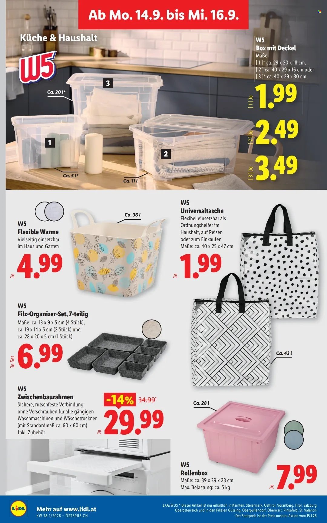 LIDL Flugblatt - Ab Donnerstag, 10.9.2026