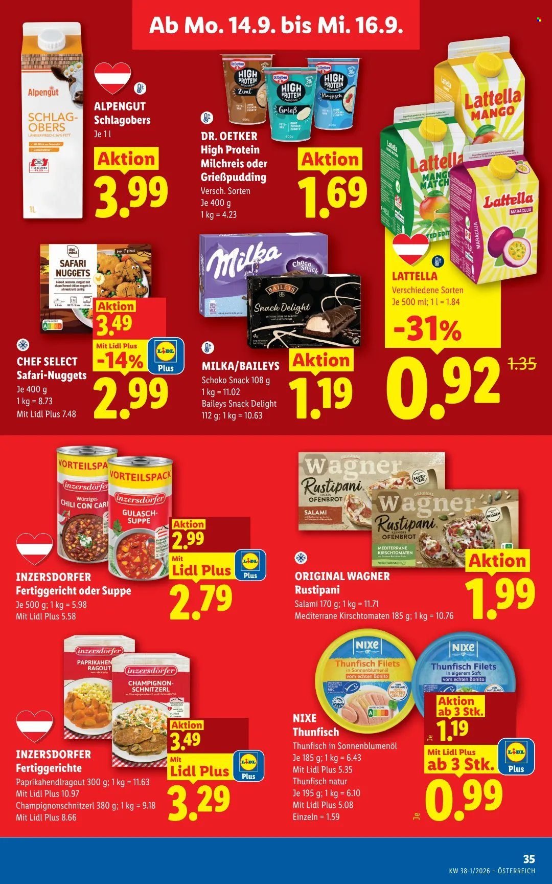 LIDL Flugblatt - Ab Donnerstag, 10.9.2026