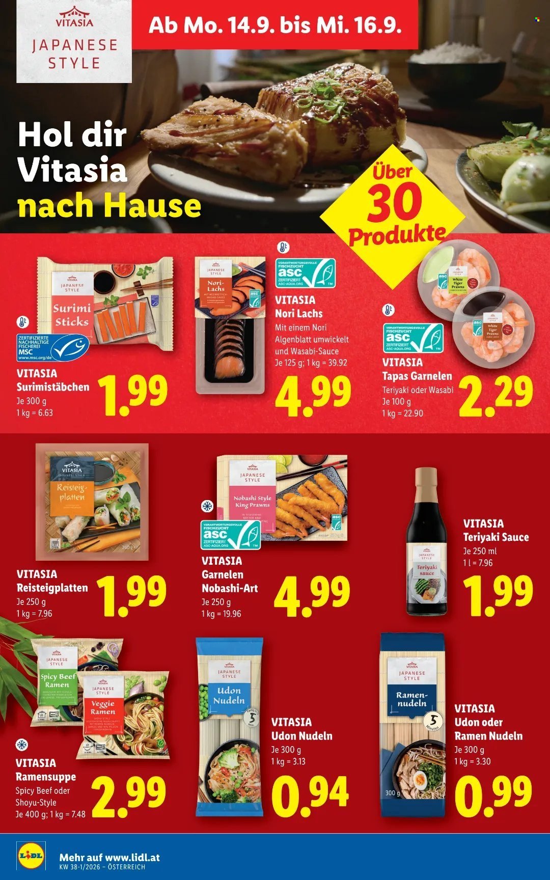 LIDL Flugblatt - Ab Donnerstag, 10.9.2026