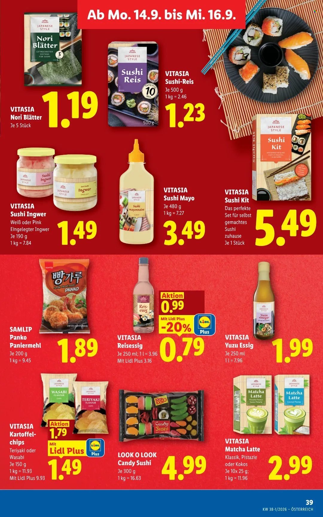 LIDL Flugblatt - Ab Donnerstag, 10.9.2026