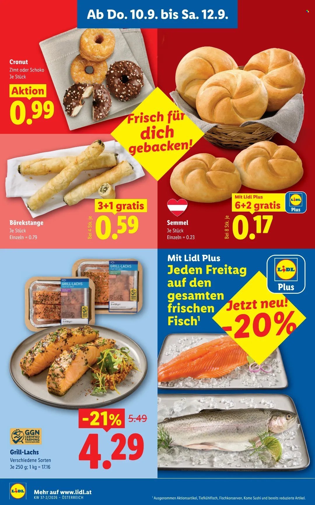 LIDL Flugblatt - Ab Donnerstag, 10.9.2026