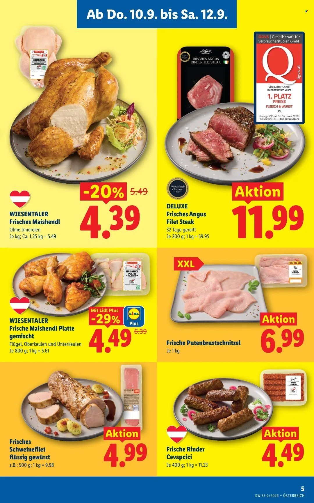 LIDL Flugblatt - Ab Donnerstag, 10.9.2026