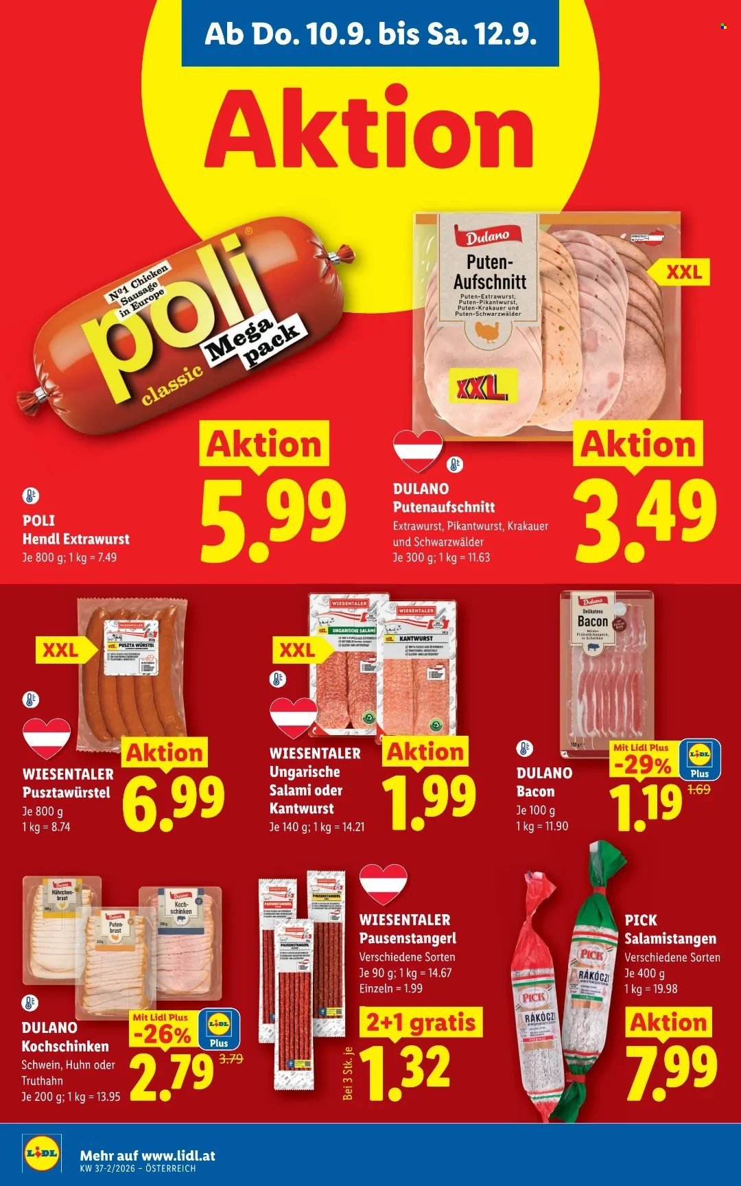 LIDL Flugblatt - Ab Donnerstag, 10.9.2026